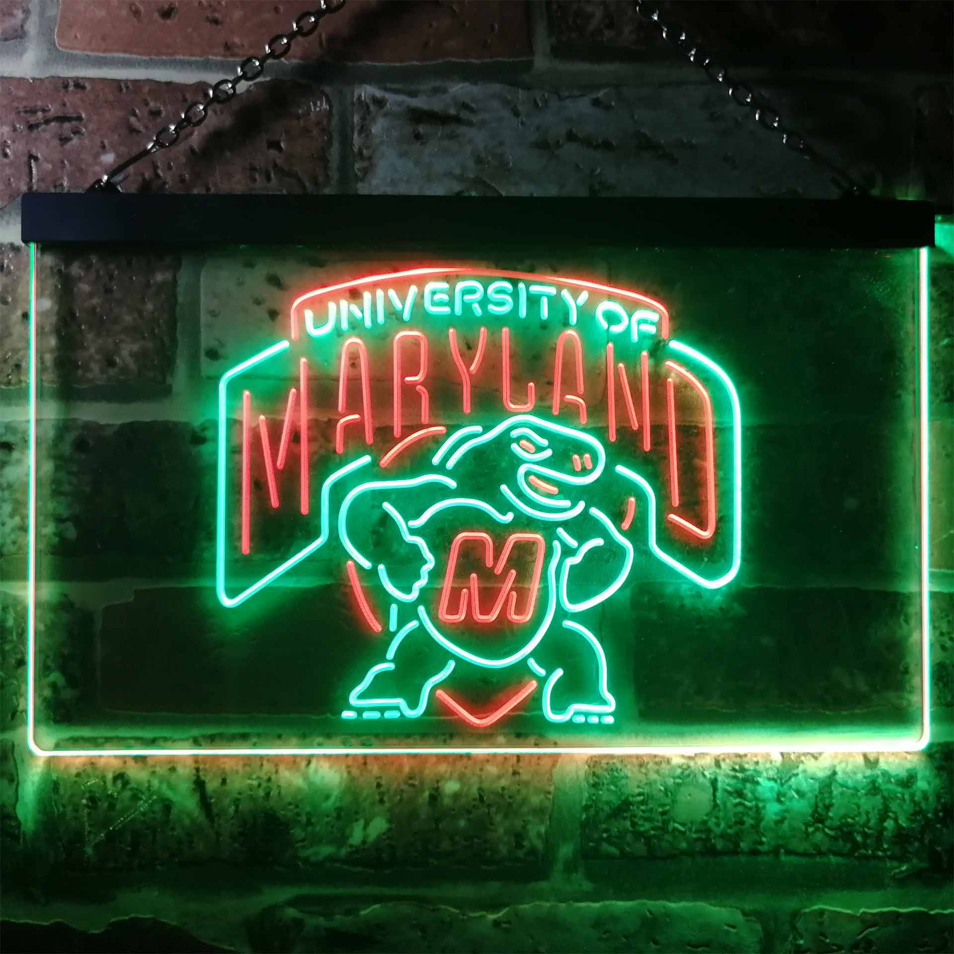 University Of Maryland Sport Team Club Terrapinses LED Neon Sign