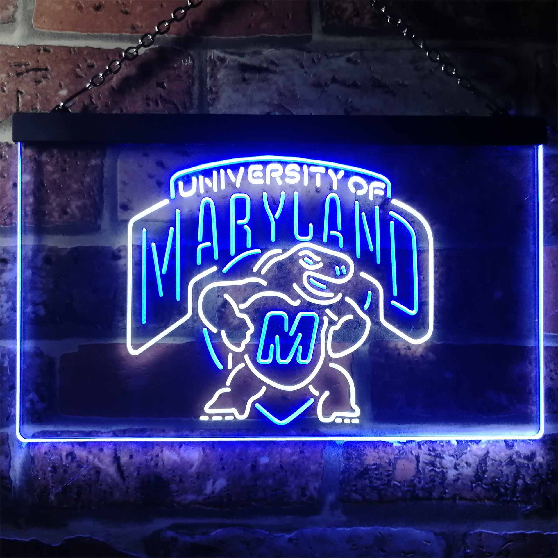 University Of Maryland Sport Team Club Terrapinses LED Neon Sign