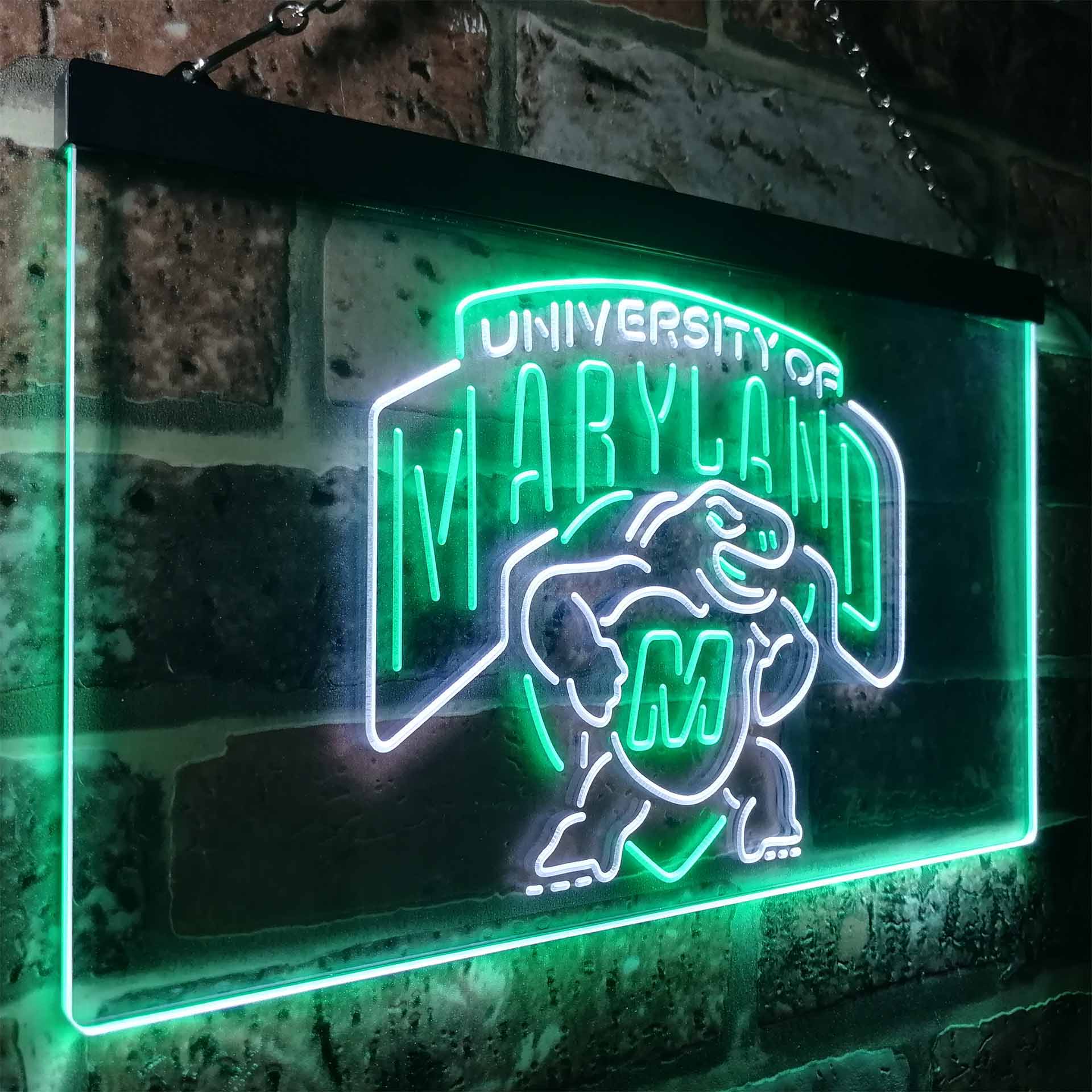 University Of Maryland Sport Team Club Terrapinses LED Neon Sign