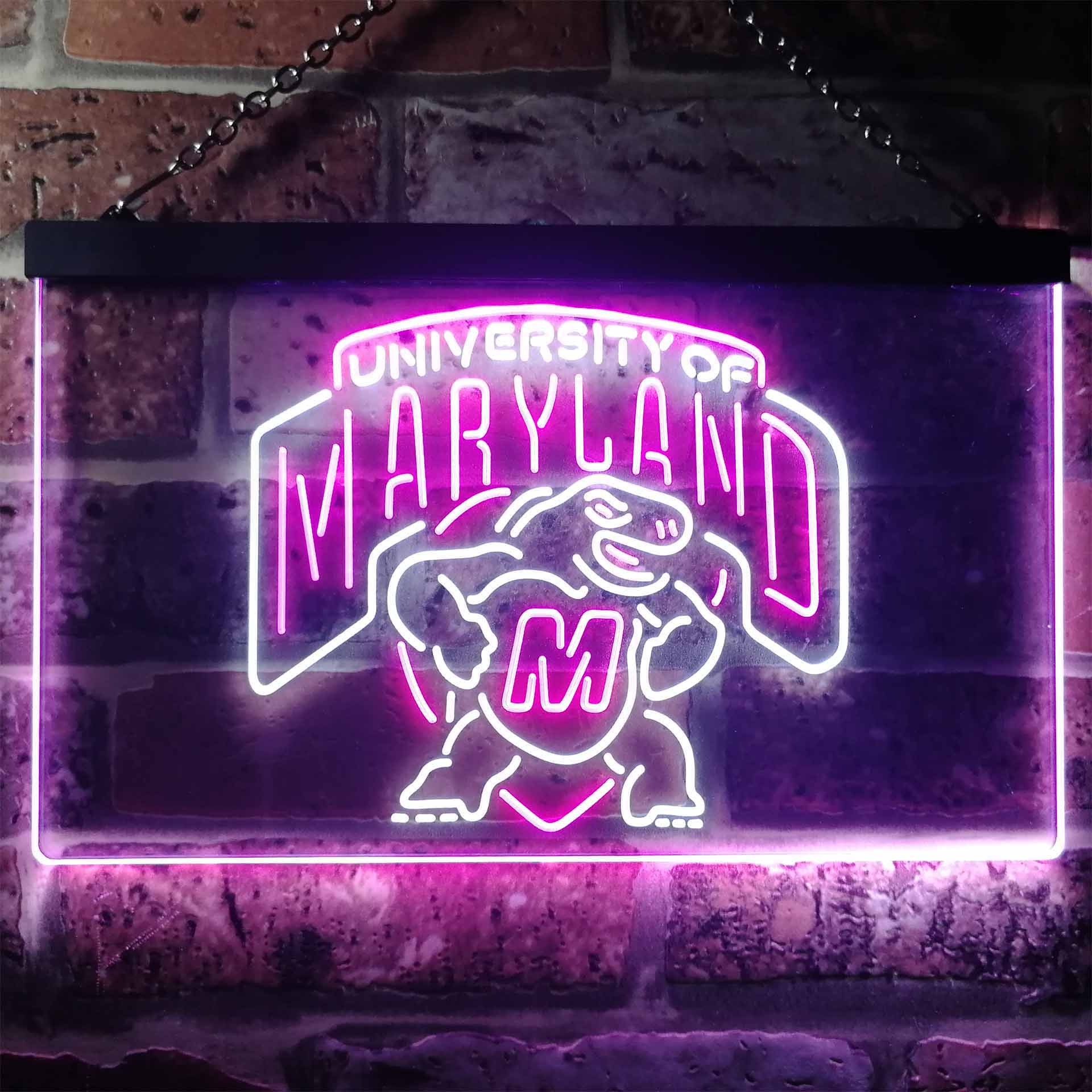 University Of Maryland Sport Team Club Terrapinses LED Neon Sign