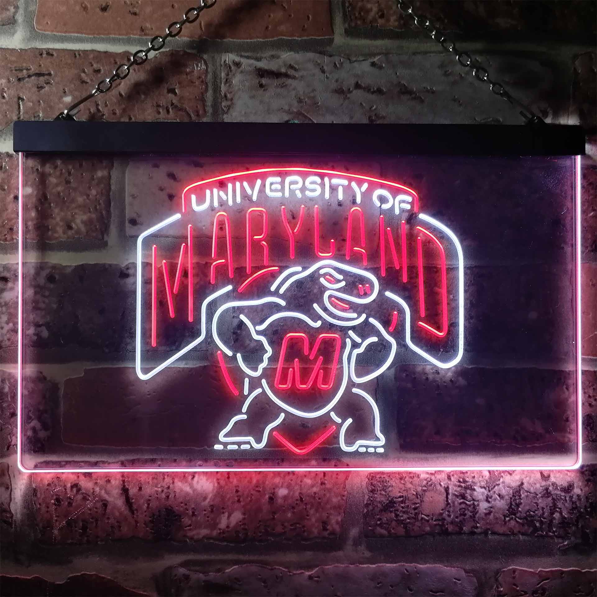 University Of Maryland Sport Team Club Terrapinses LED Neon Sign