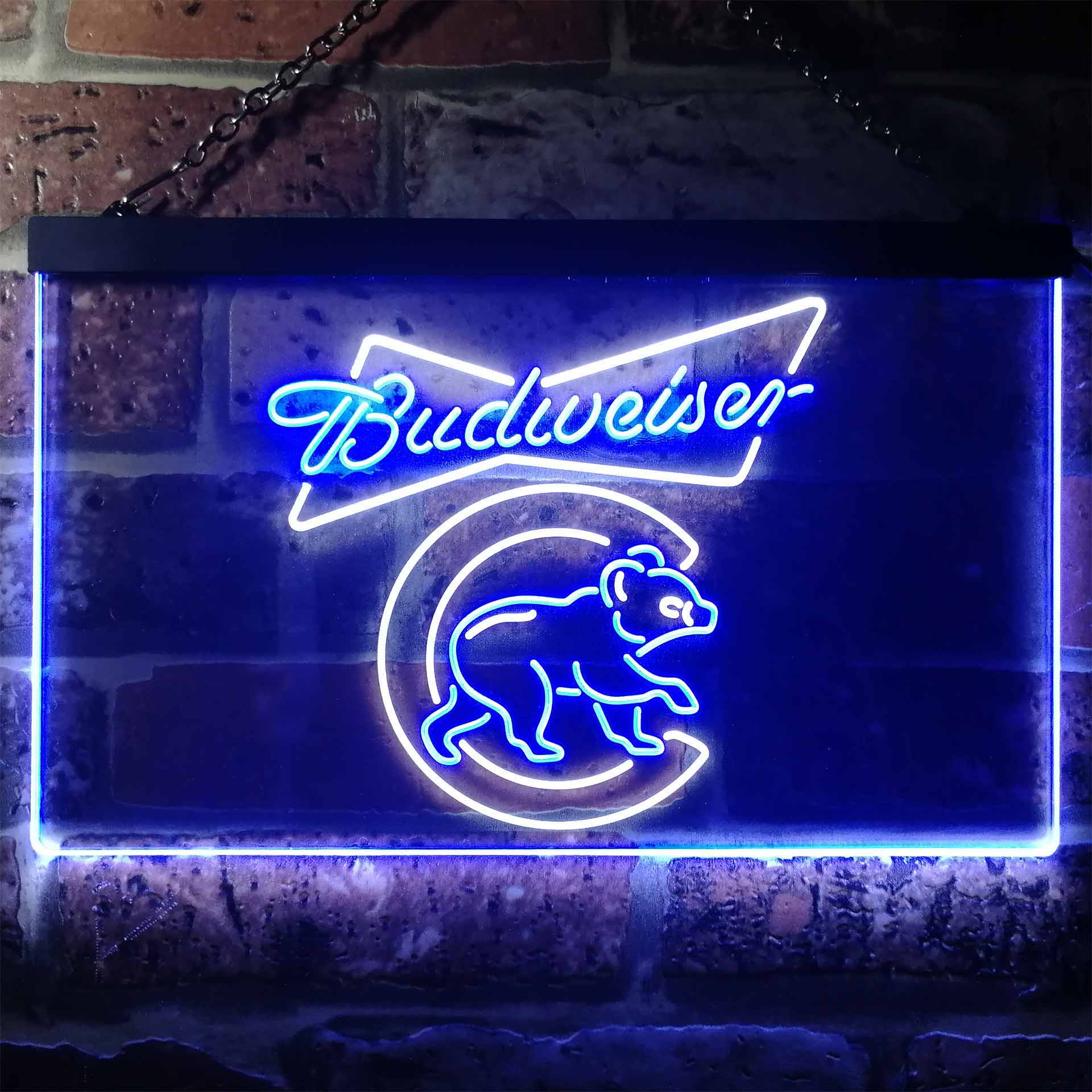 Chicago Bears Budweiser LED Neon Sign