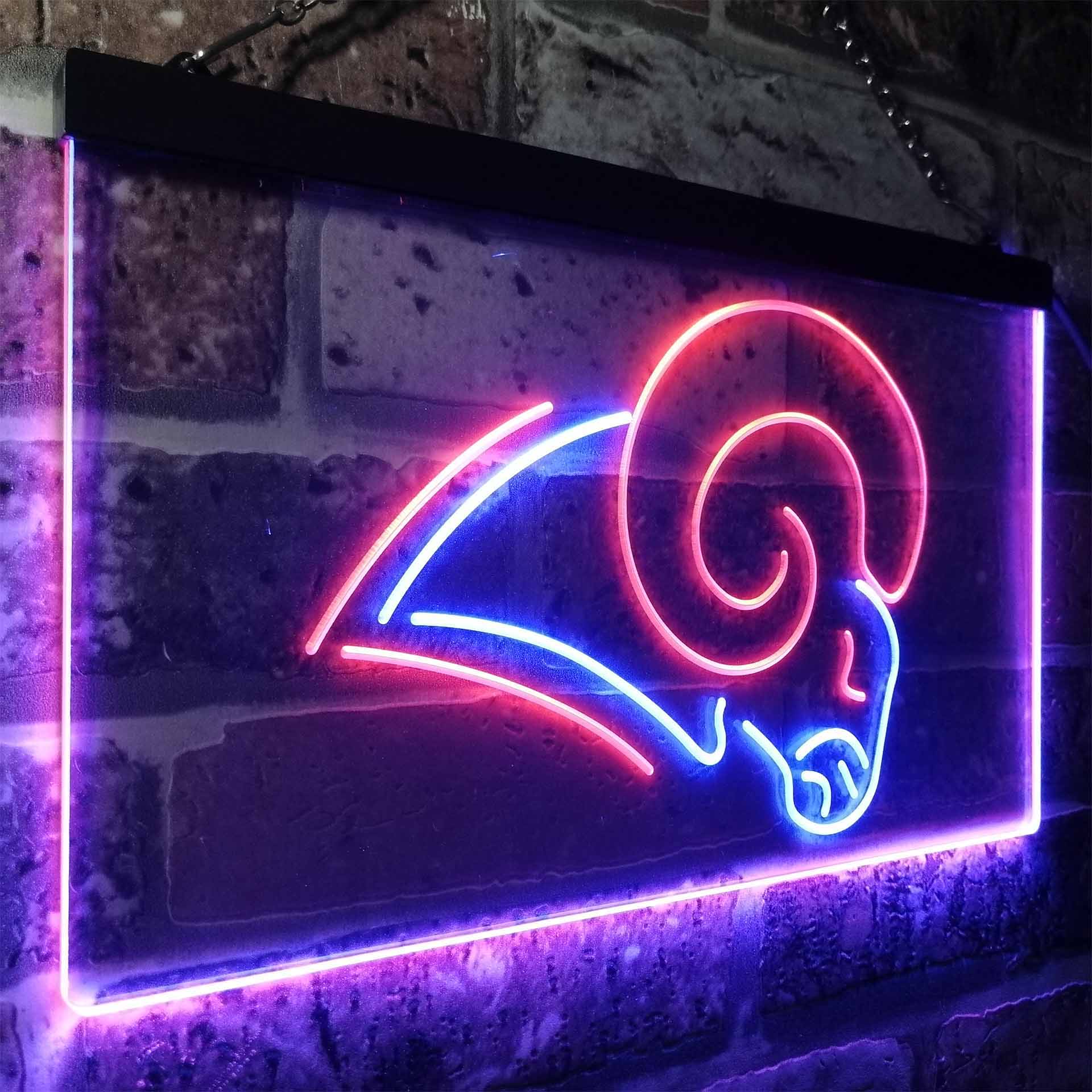 Los Angeles Rams LED Neon Sign