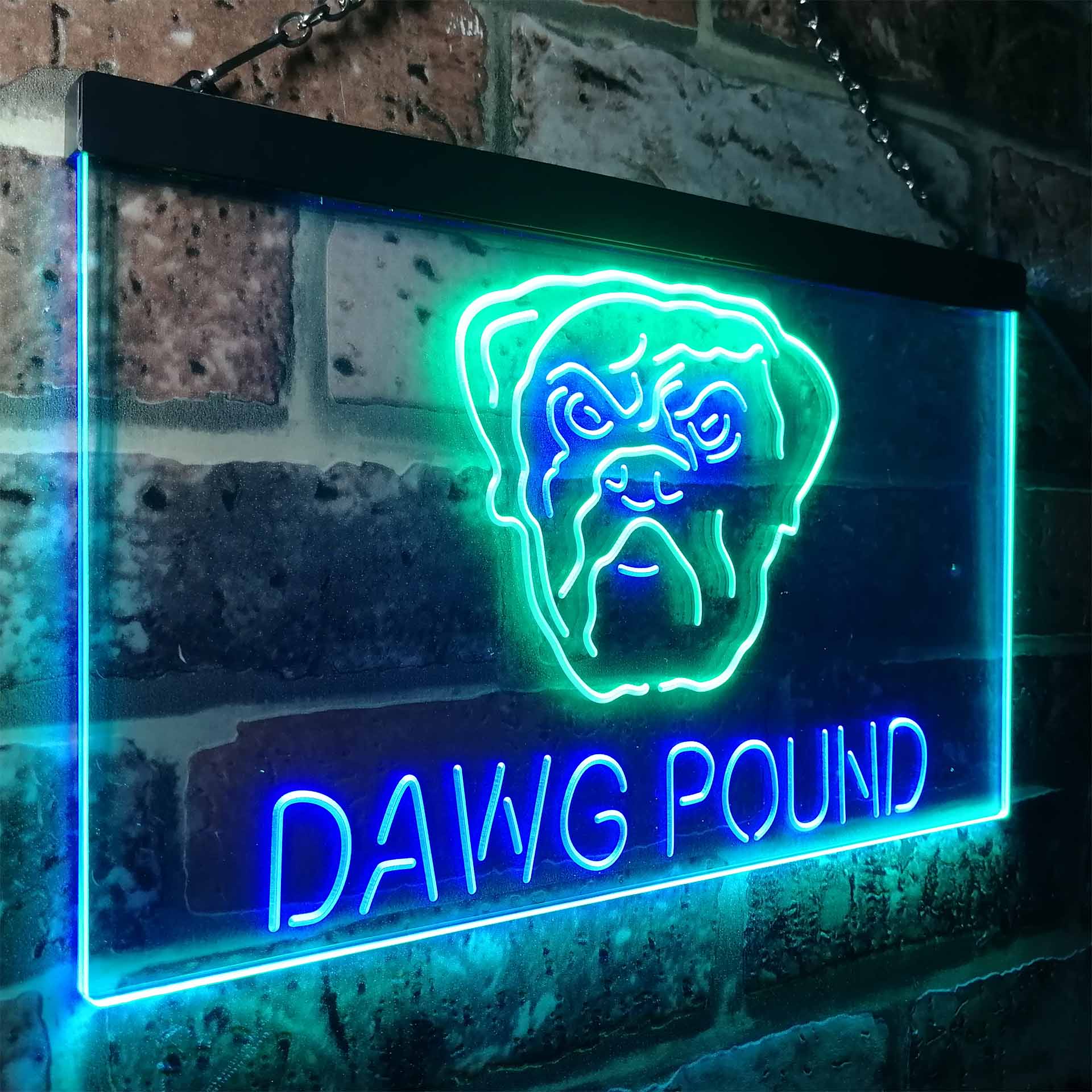 Dawg Pound Cleveland LED Neon Sign