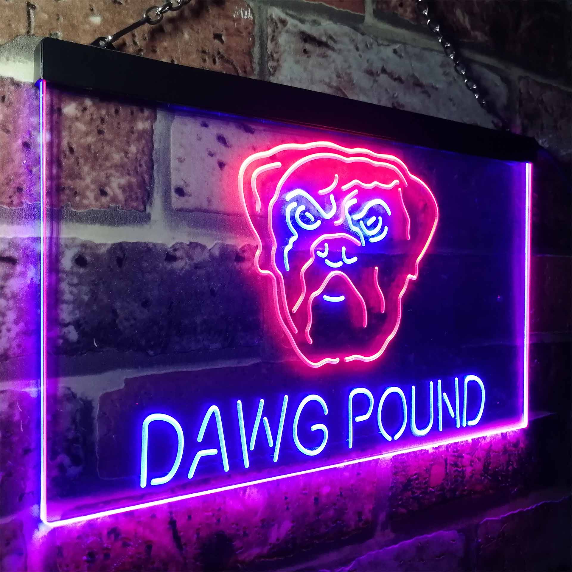 Dawg Pound Cleveland LED Neon Sign