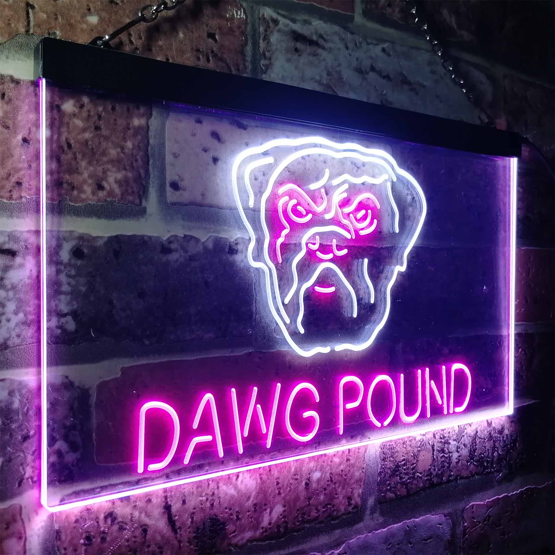 Dawg Pound Cleveland LED Neon Sign