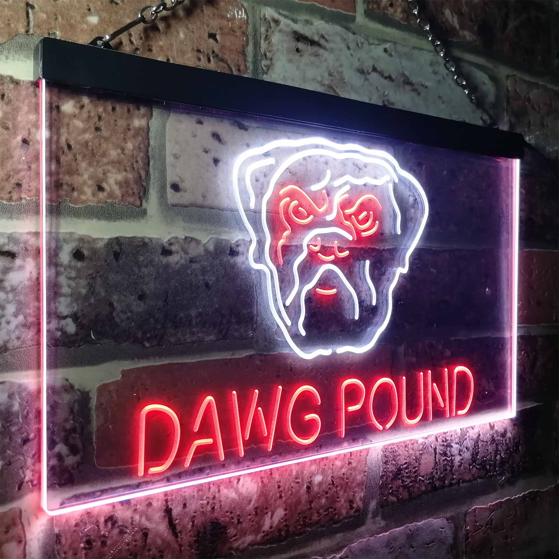 Dawg Pound Cleveland LED Neon Sign