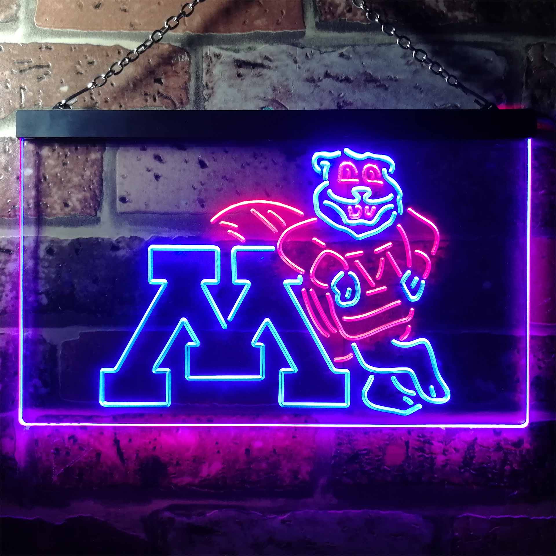 Minnesota Golden Gophers League Club LED Neon Sign