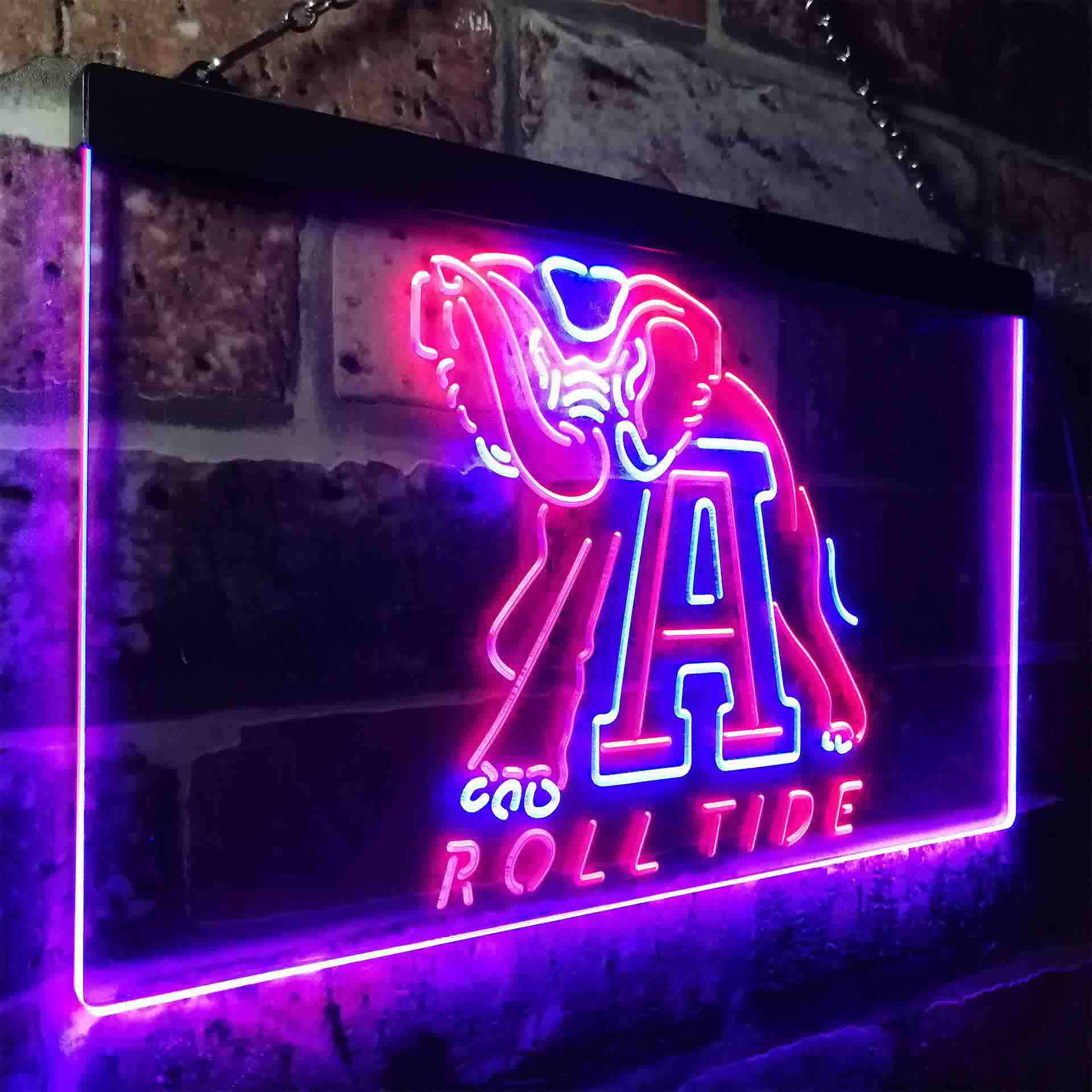 University of Alabama Roll Tide Club LED Neon Sign