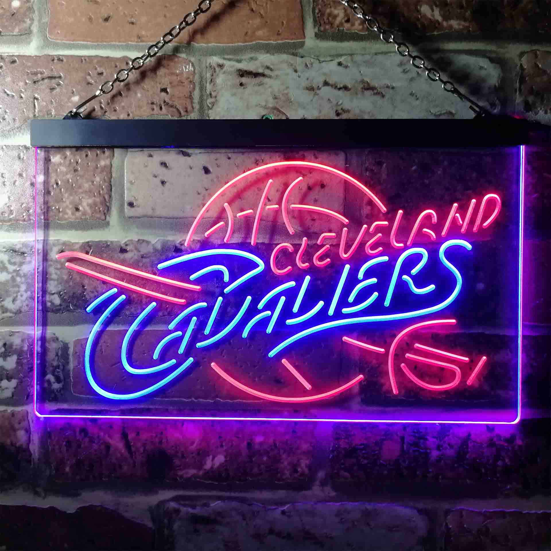 CC Baseketball LED Neon Sign