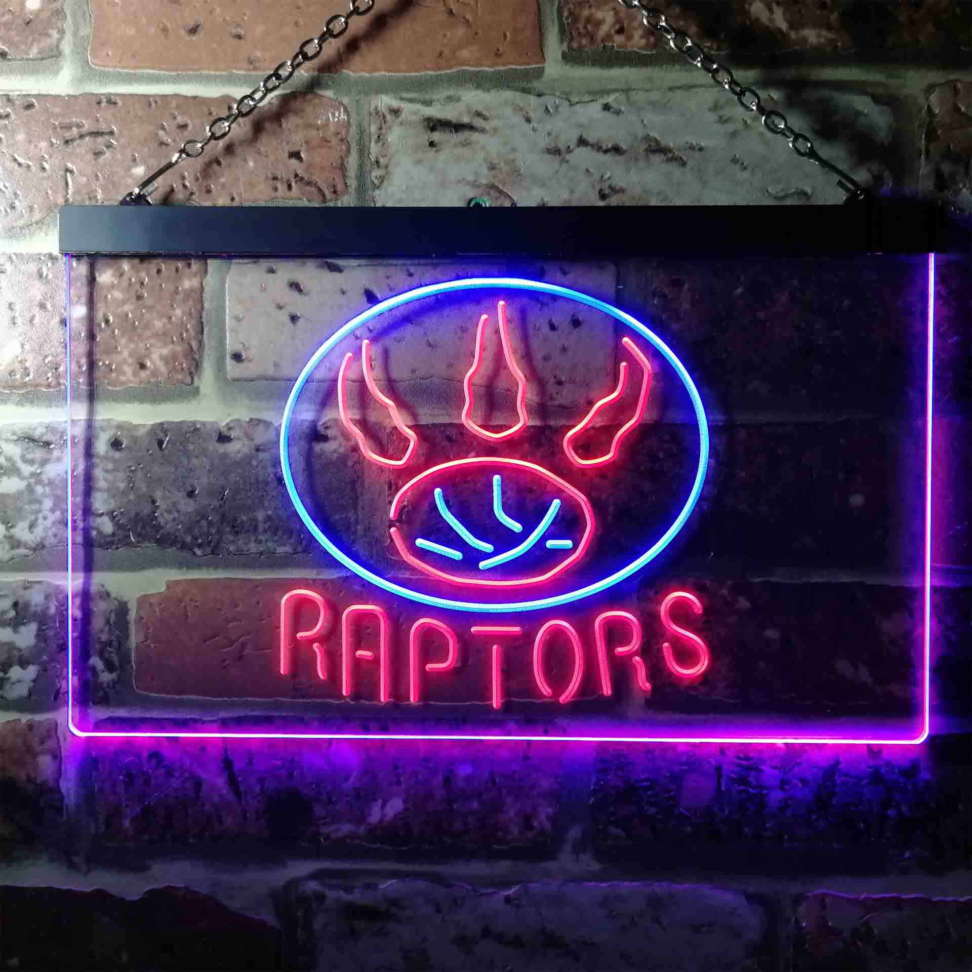 Toronto Sport Club League Team Raptors Souvenir LED Neon Sign
