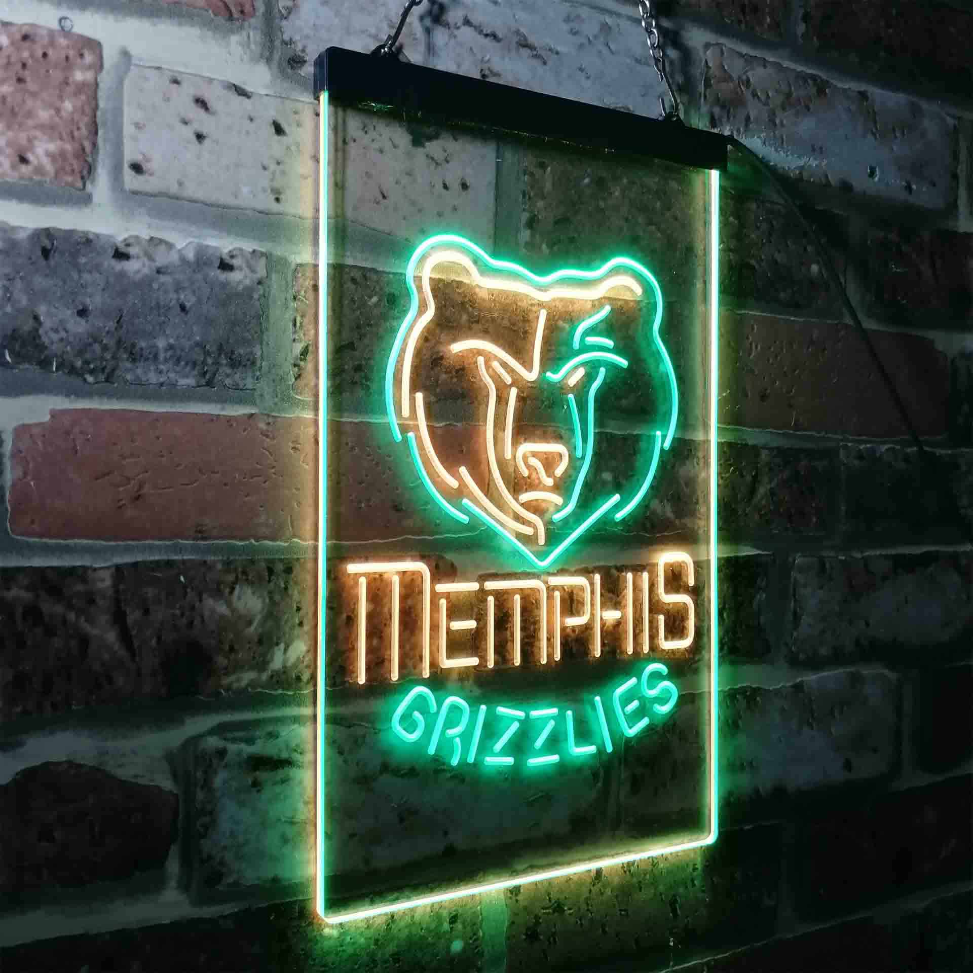 Memphis Grizzlies LED Neon Sign