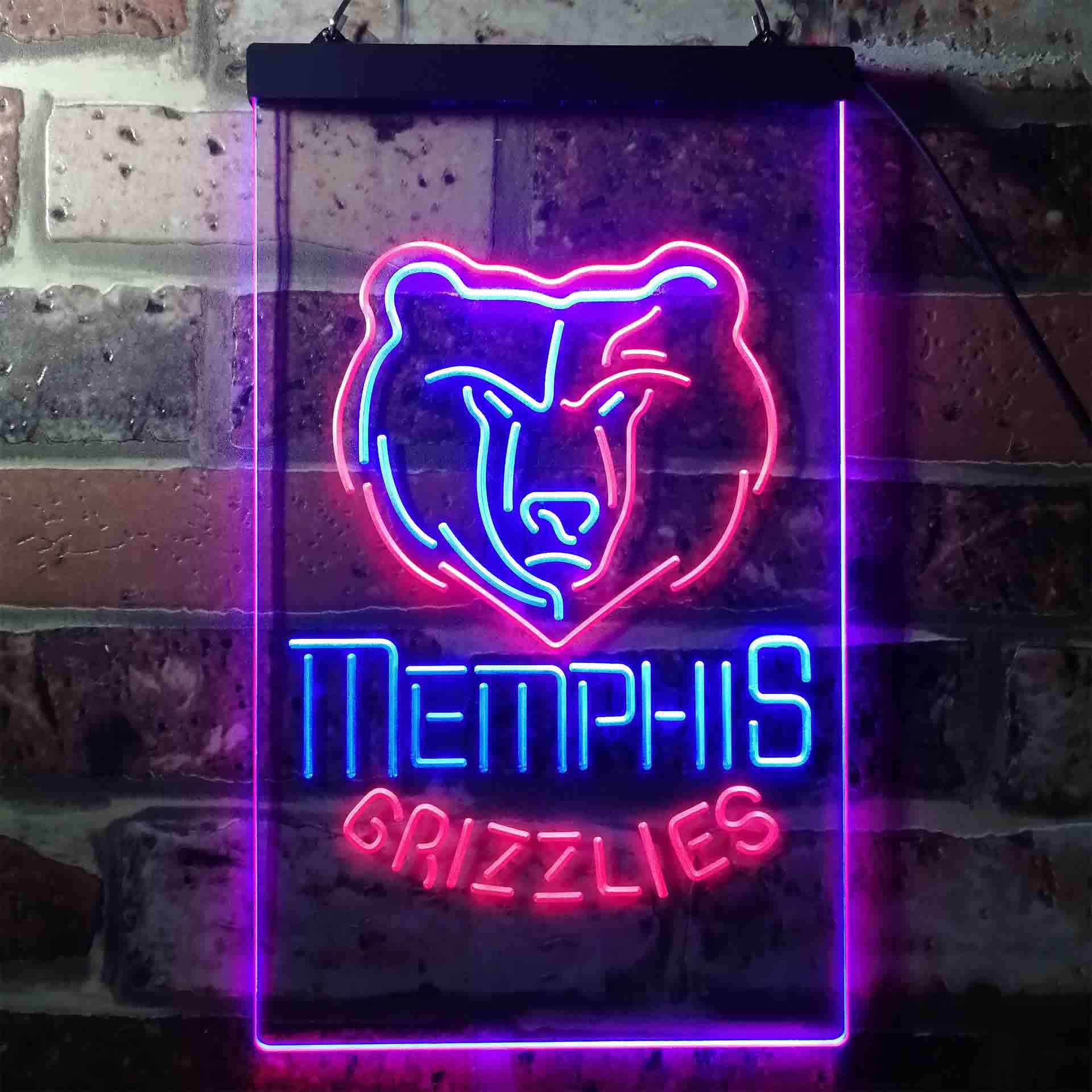 Memphis Grizzlies LED Neon Sign