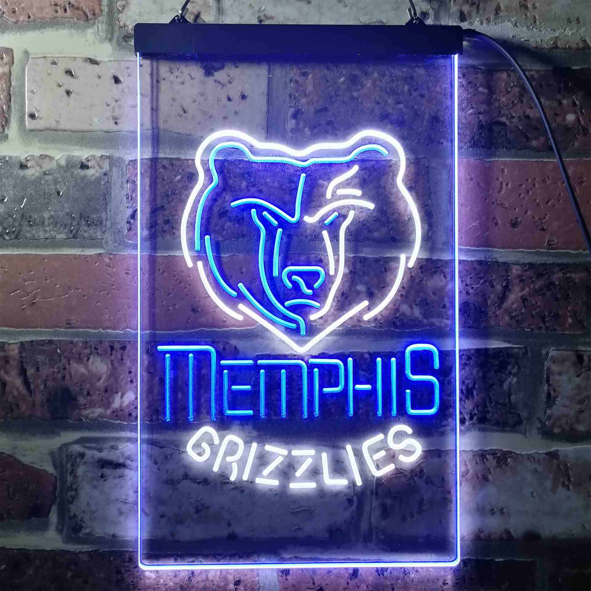 Memphis Grizzlies LED Neon Sign