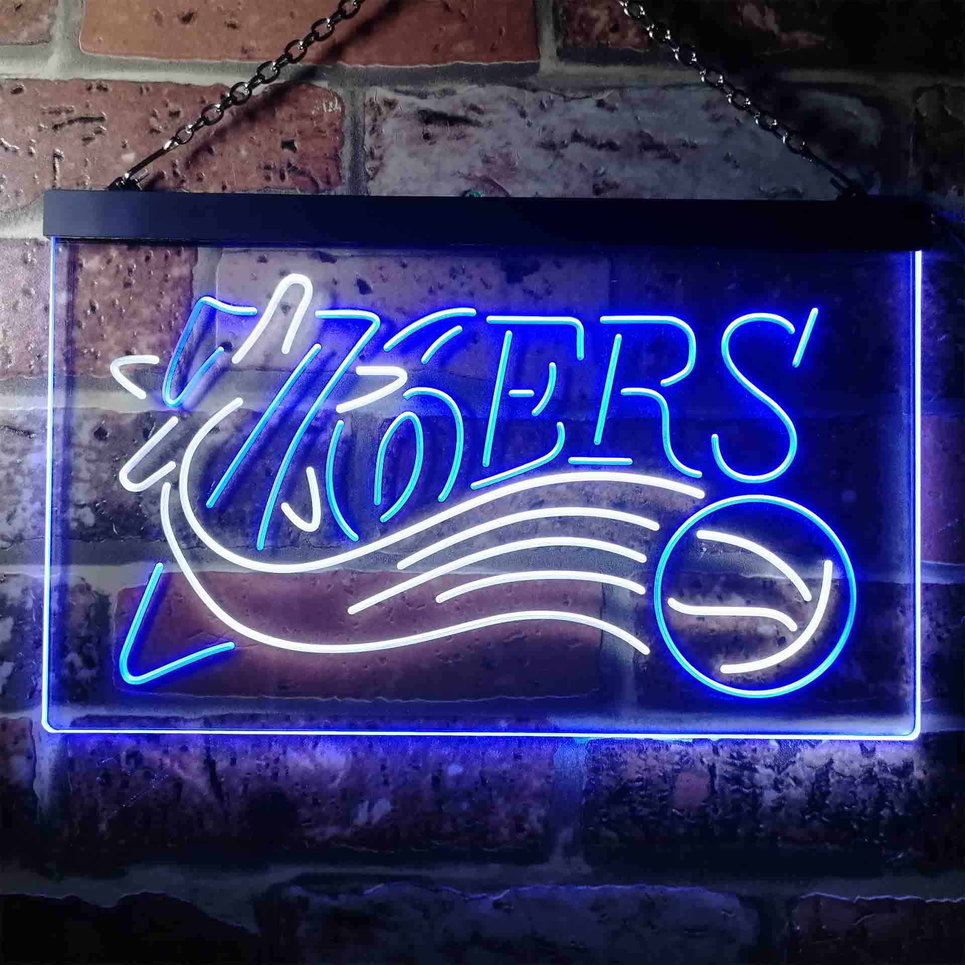Philadelphia 76ers LED Neon Sign