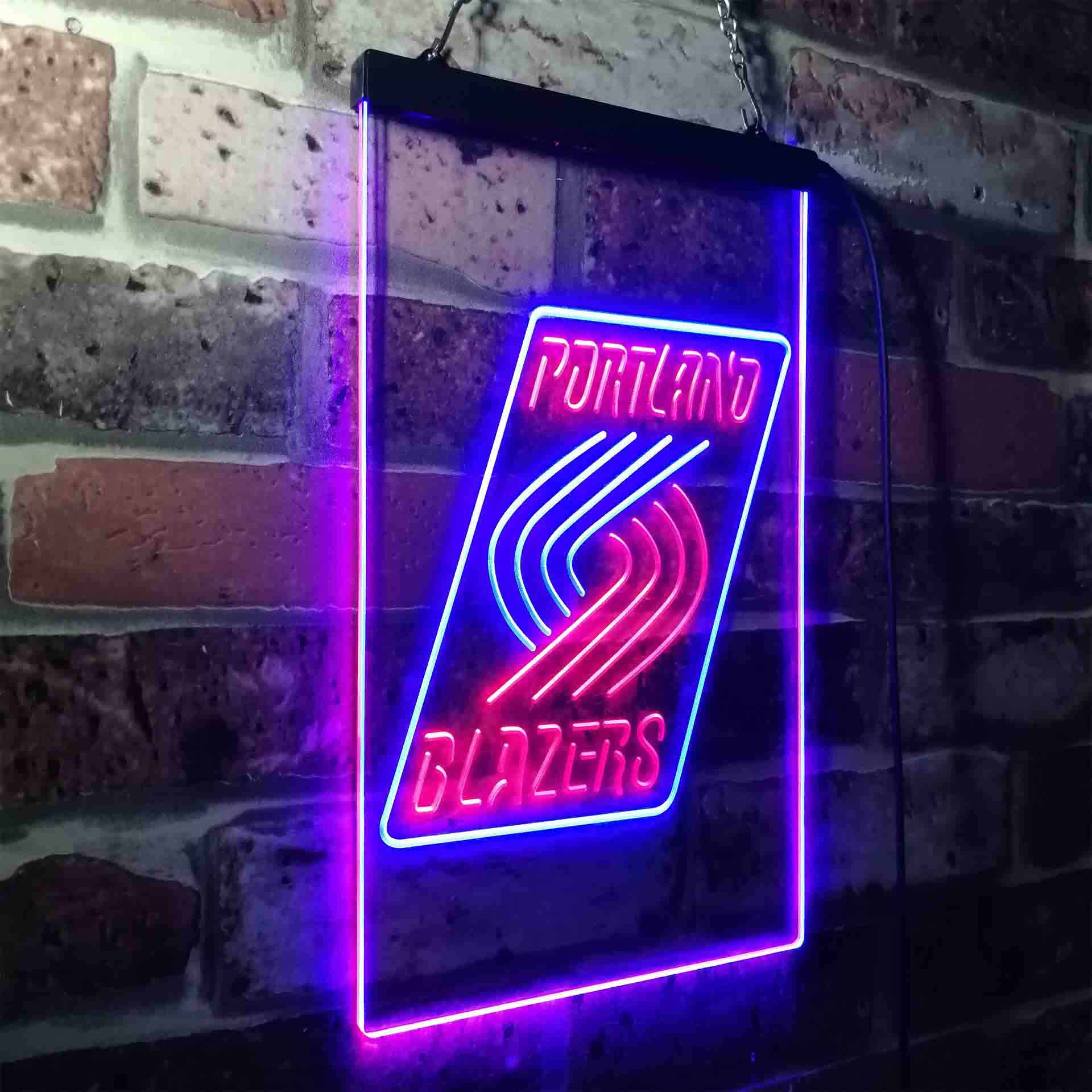 Portland Trail Blazers LED Neon Sign