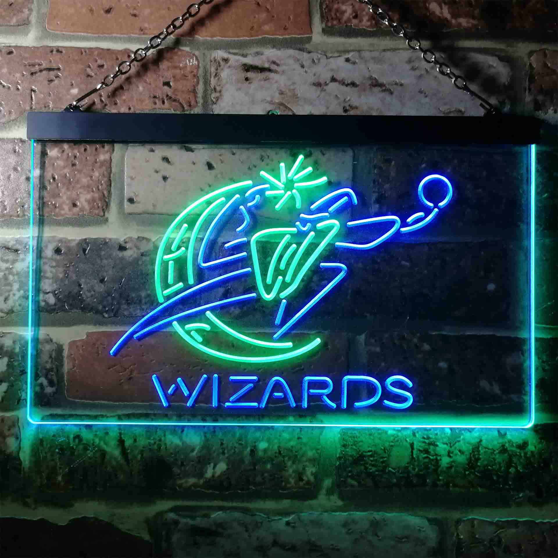 Washington Wizards LED Neon Sign