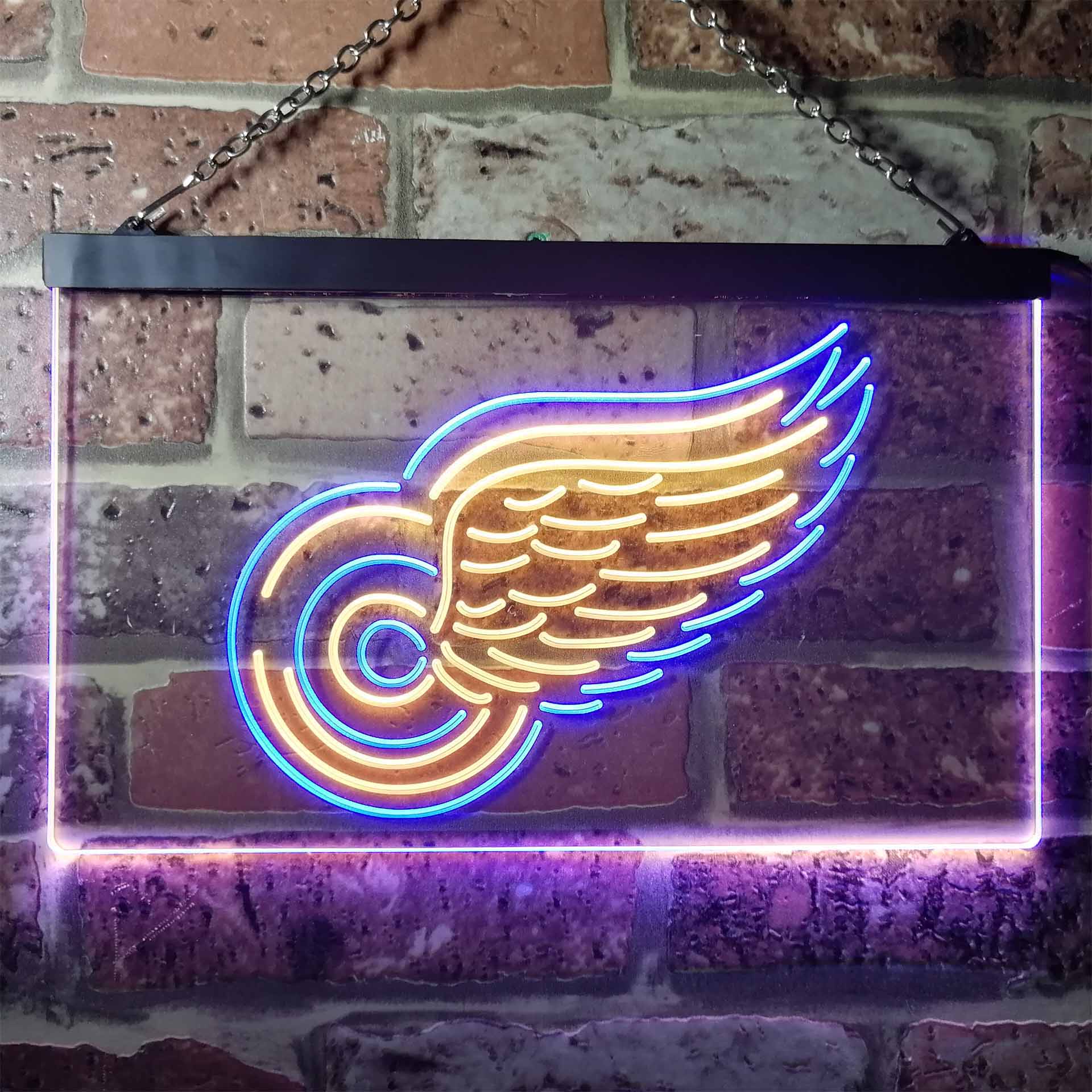 Detroit Wings LED Neon Sign