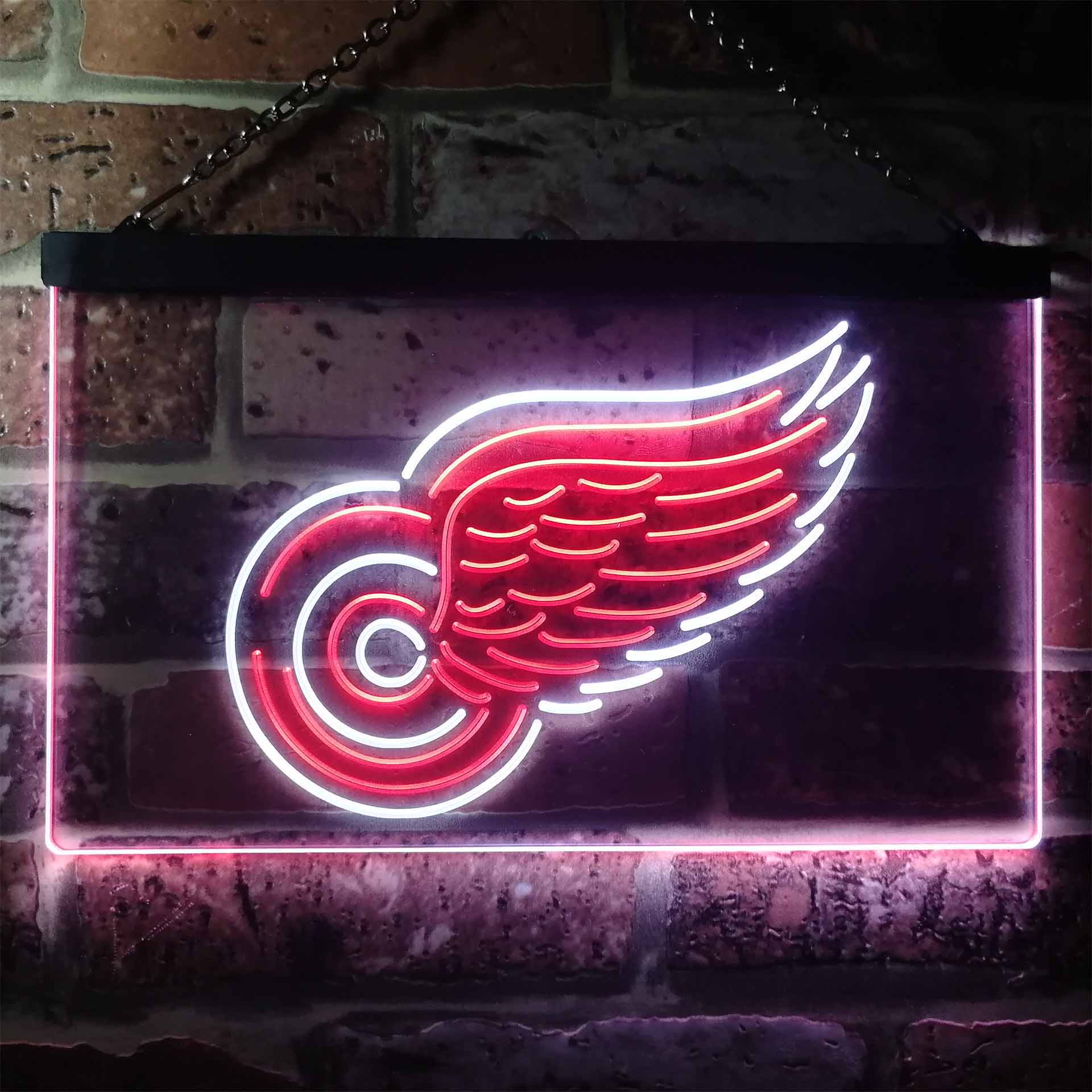 Detroit Wings LED Neon Sign
