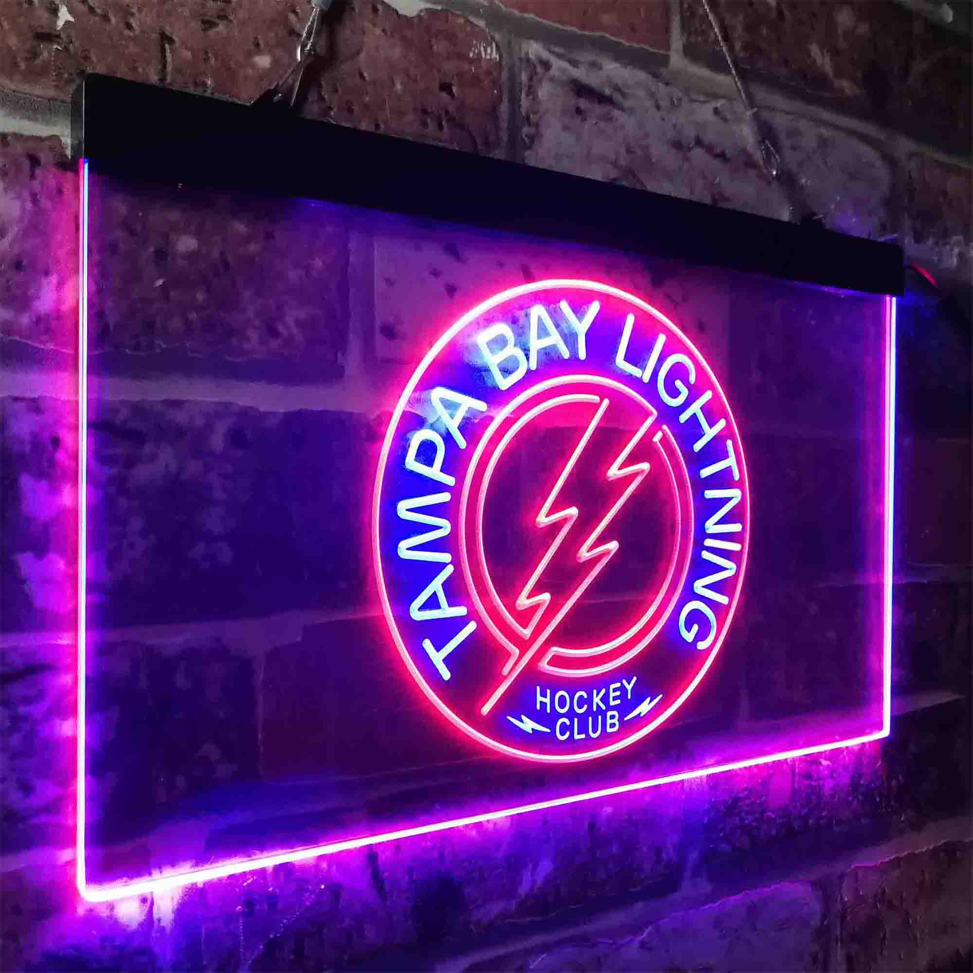 Tampas Bays Lightnings LED Neon Sign