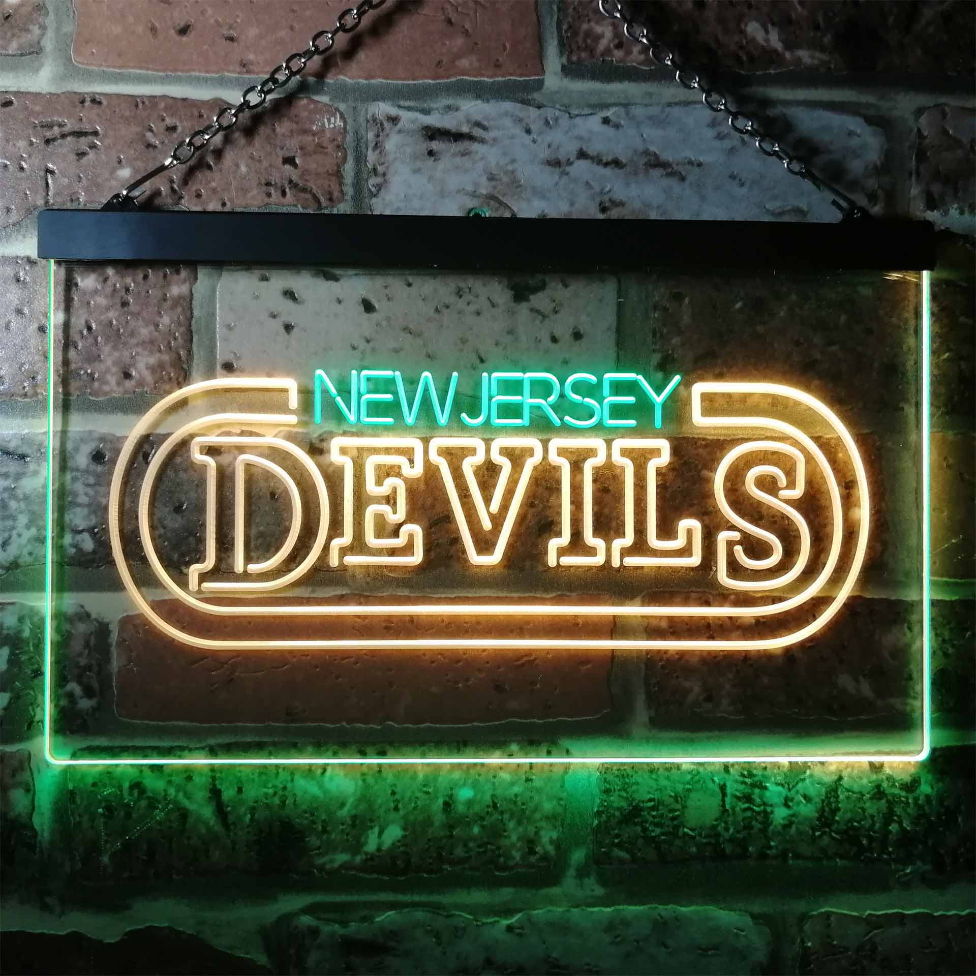 New Jersey Devils LED Neon Sign