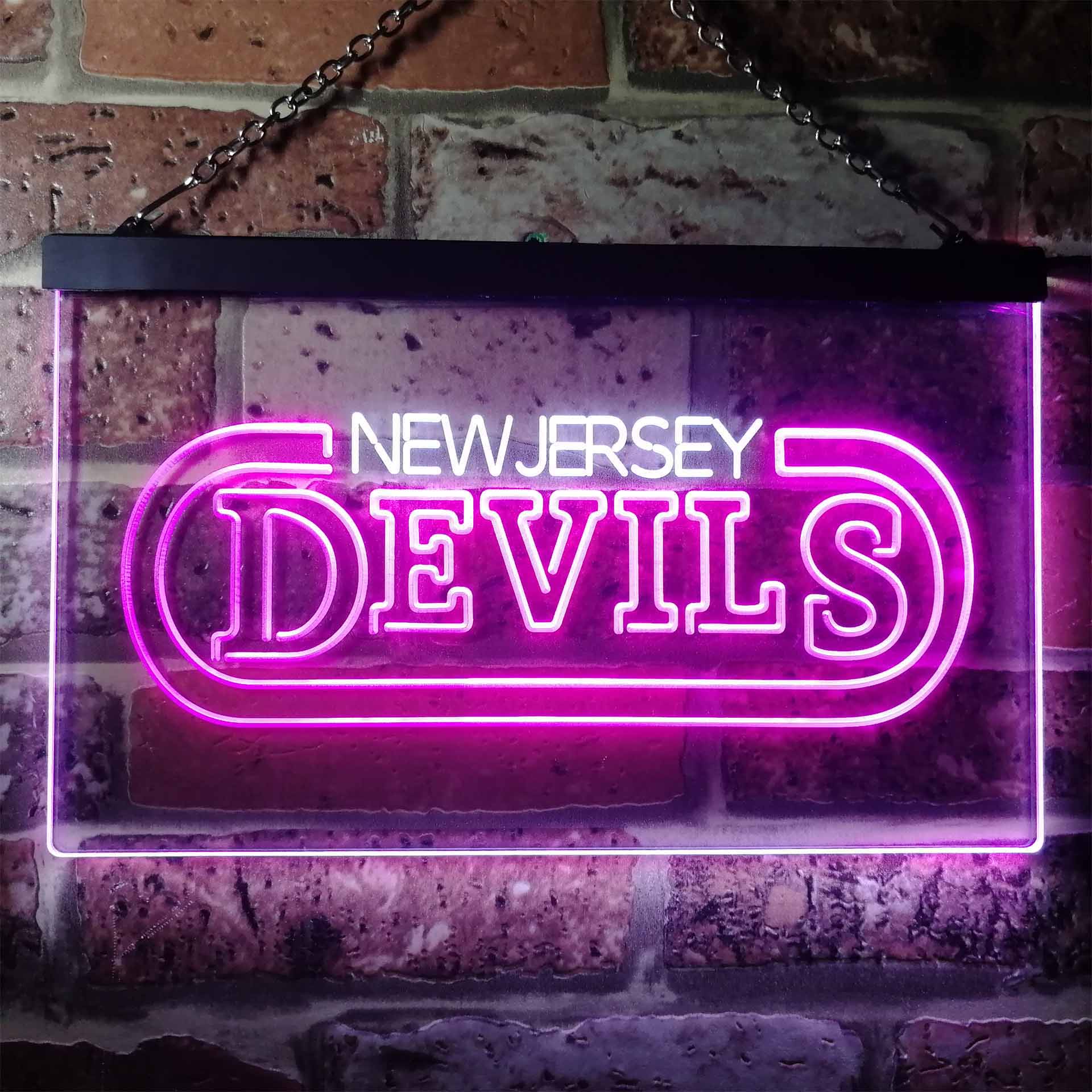 New Jersey Devils LED Neon Sign