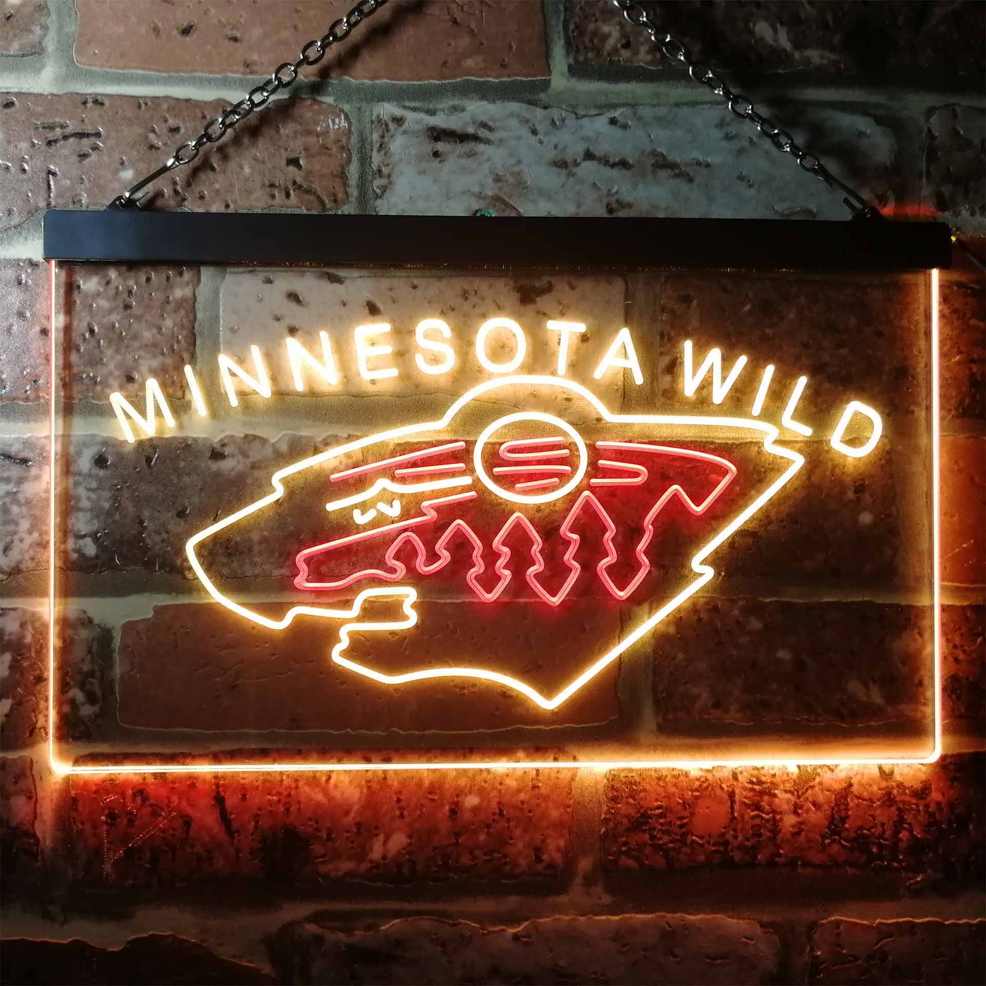 Minnesotas League Wild LED Neon Sign