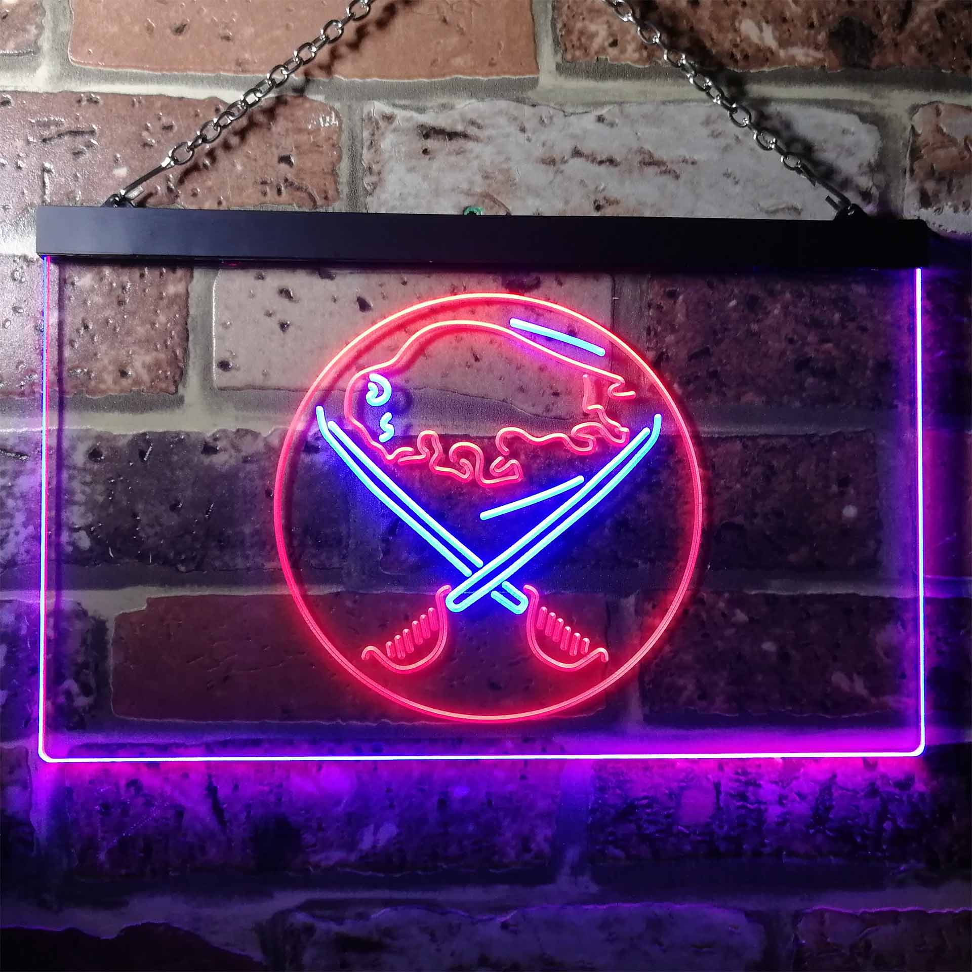 Buffalos League Club Sabres LED Neon Sign