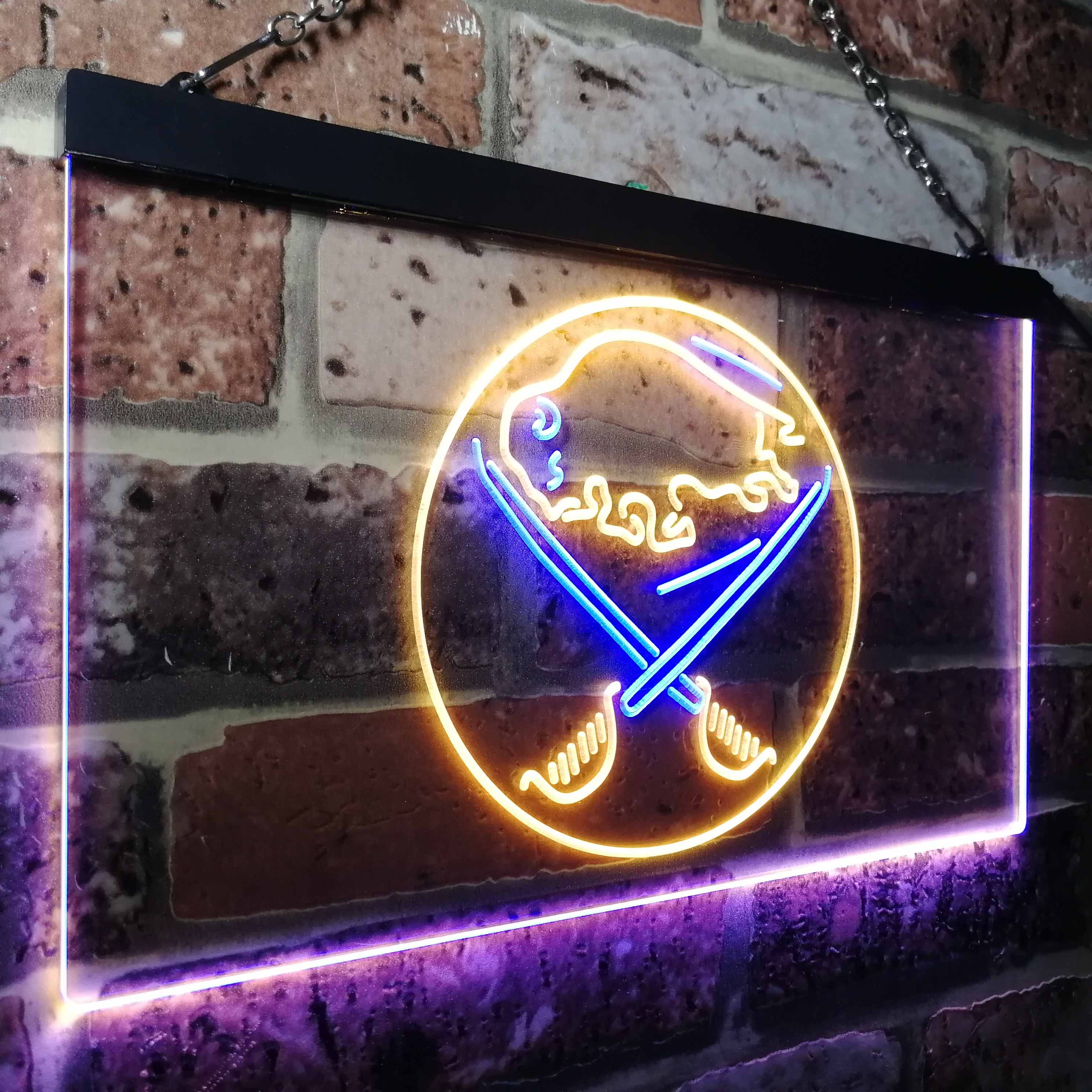 Buffalos League Club Sabres LED Neon Sign