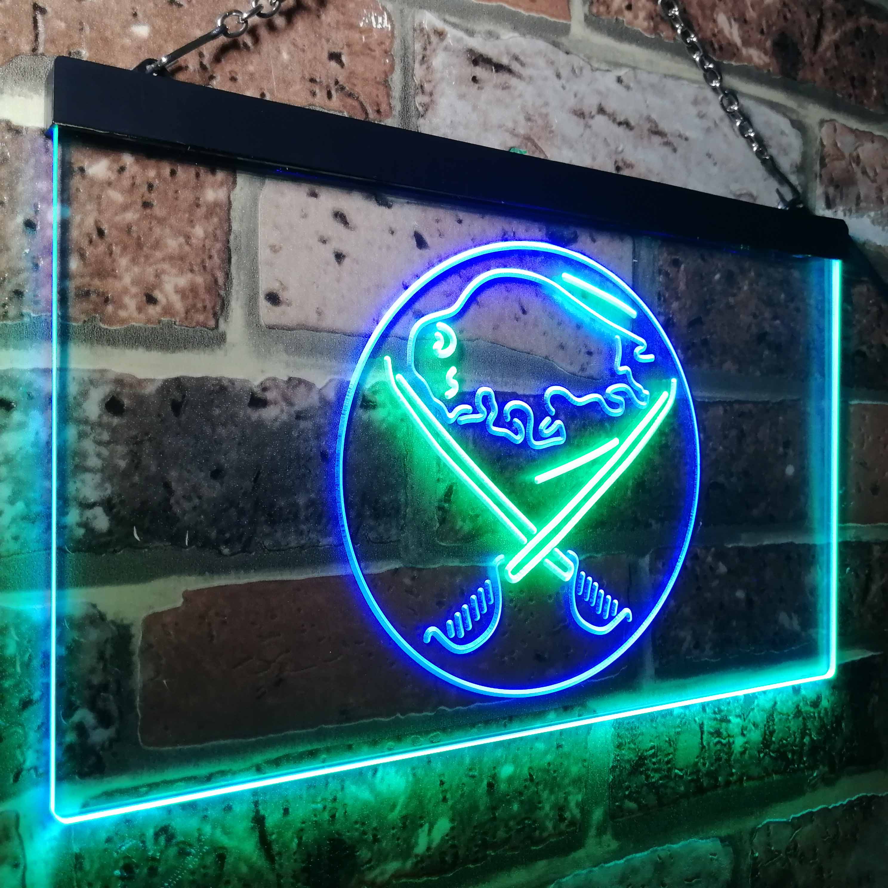 Buffalos League Club Sabres LED Neon Sign