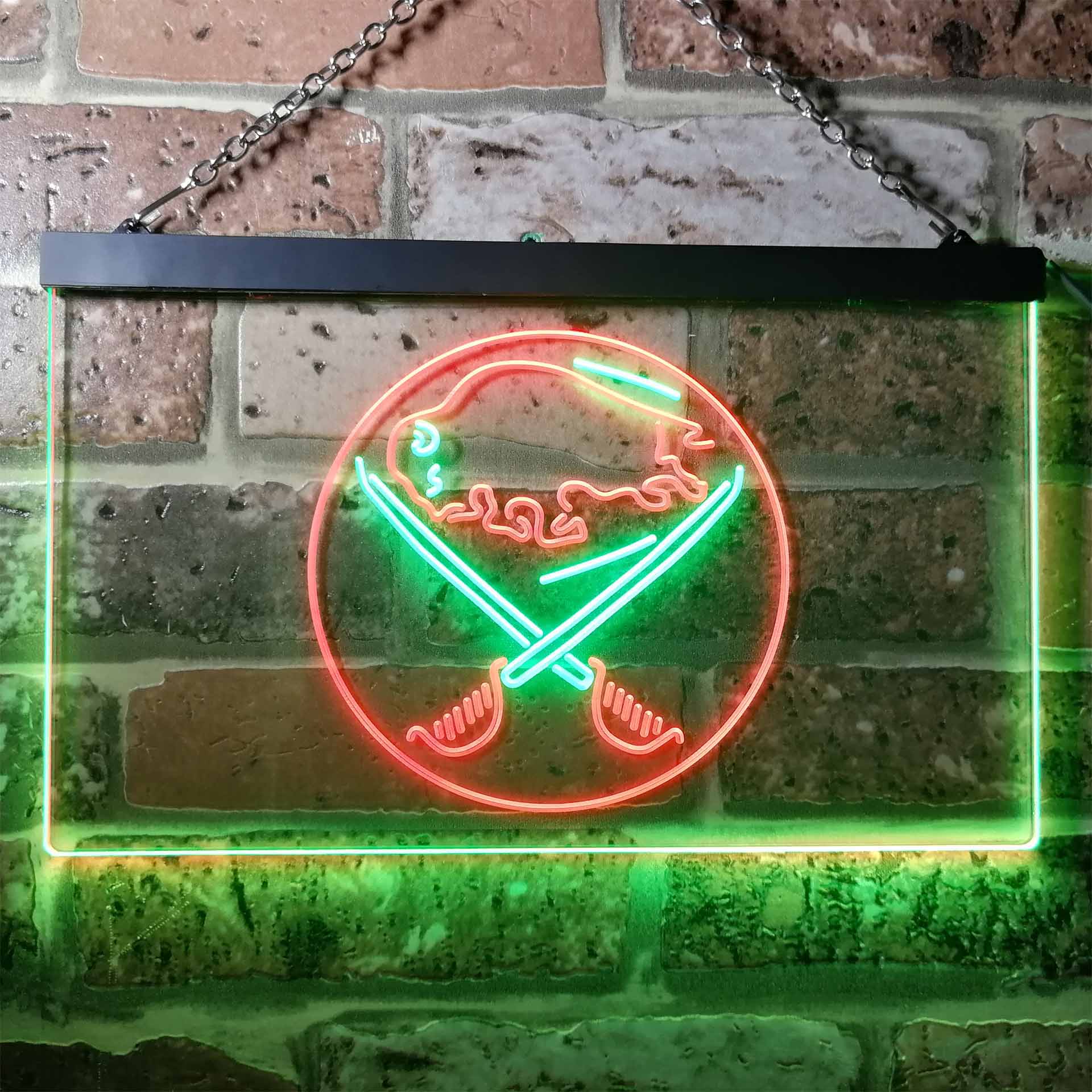 Buffalos League Club Sabres LED Neon Sign