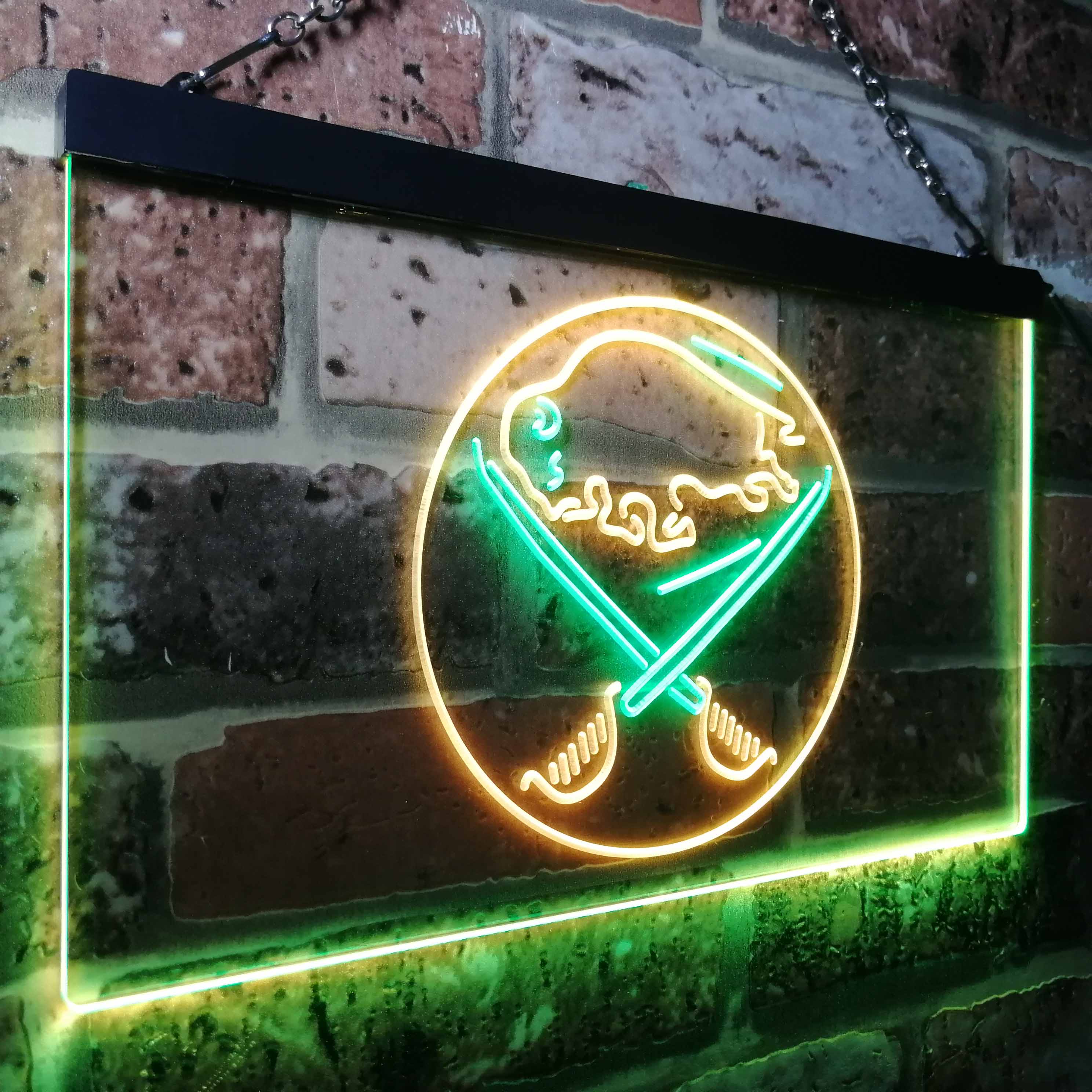 Buffalos League Club Sabres LED Neon Sign