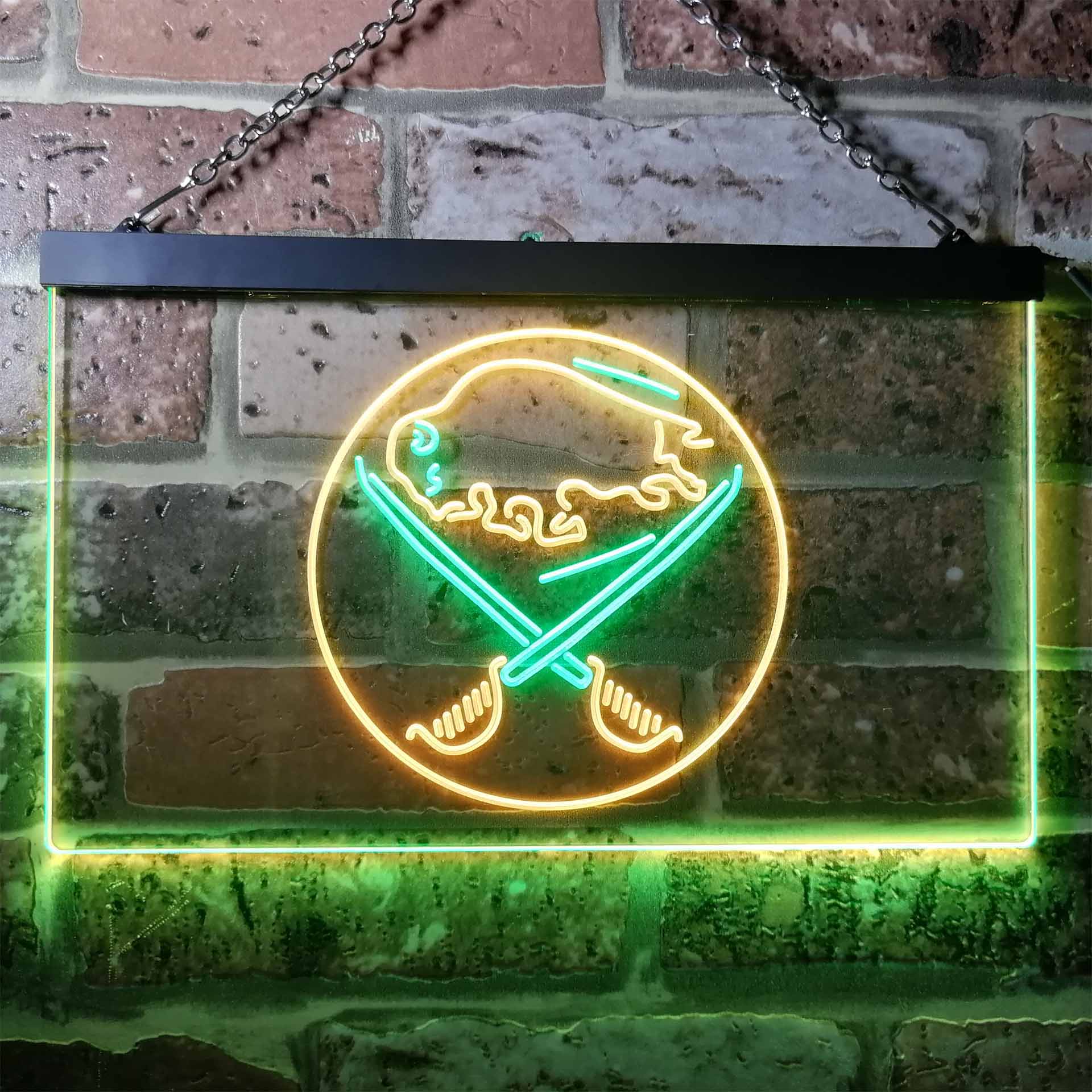 Buffalos League Club Sabres LED Neon Sign