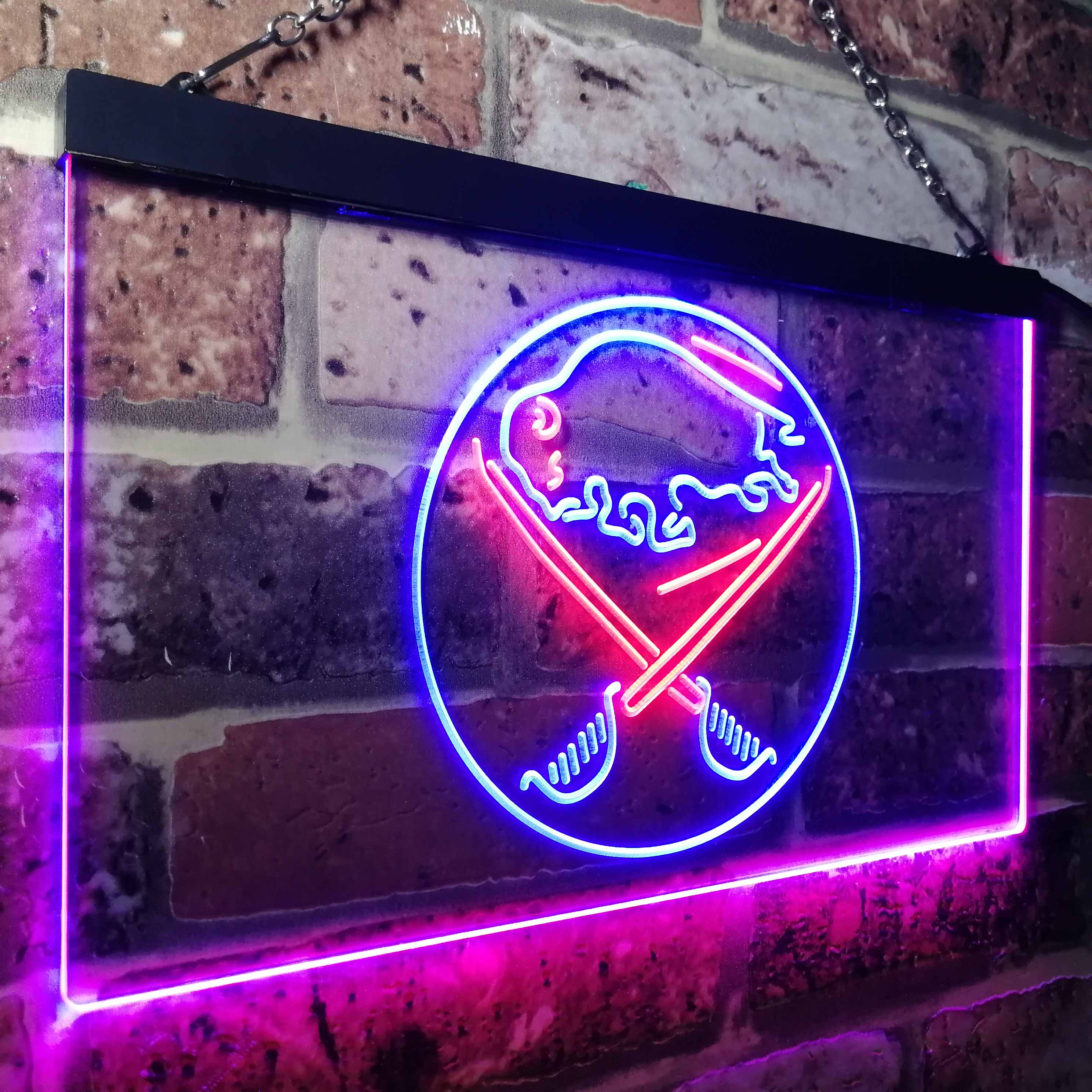 Buffalos League Club Sabres LED Neon Sign