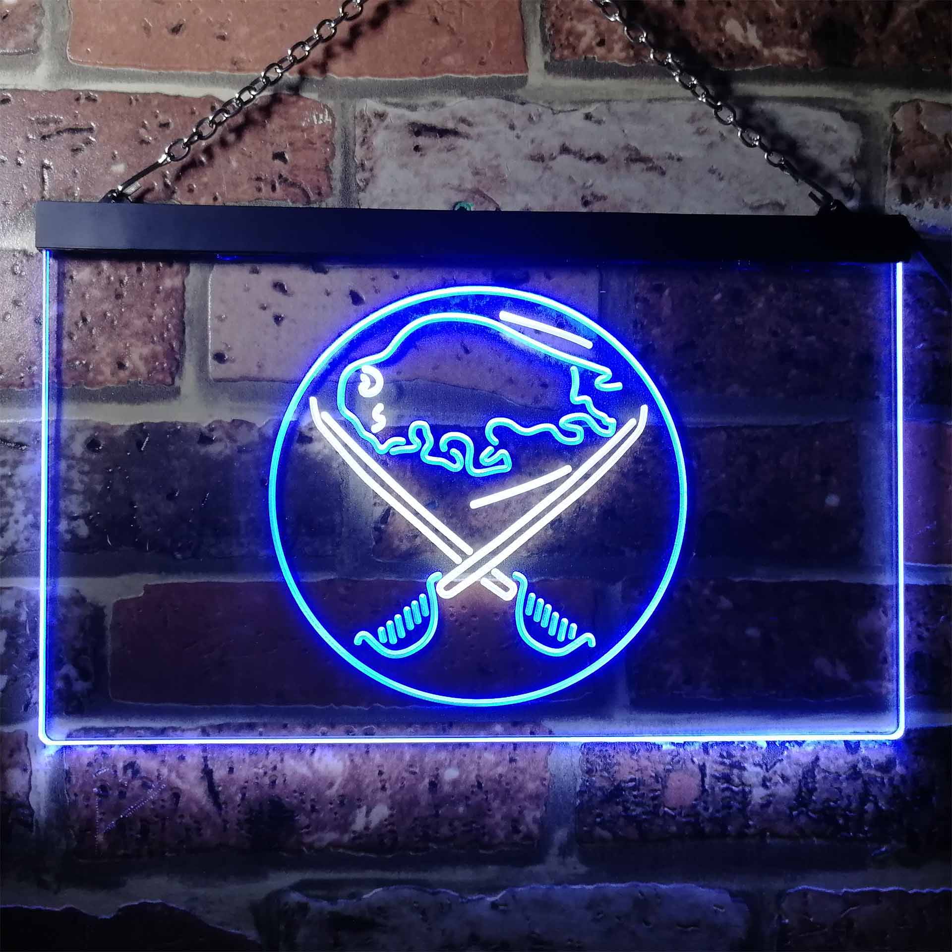 Buffalos League Club Sabres LED Neon Sign