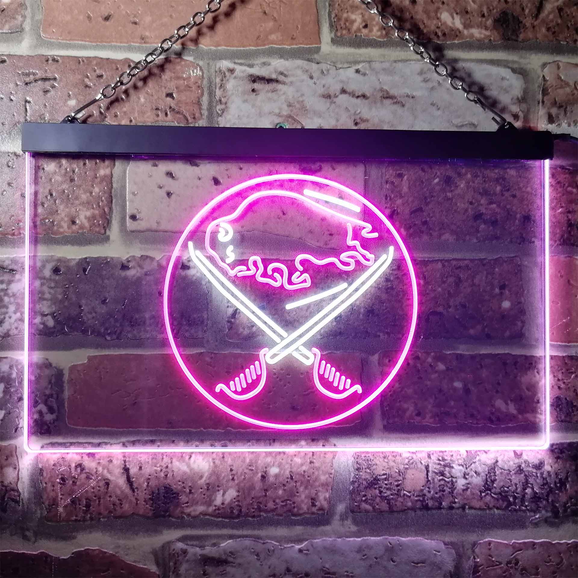 Buffalos League Club Sabres LED Neon Sign