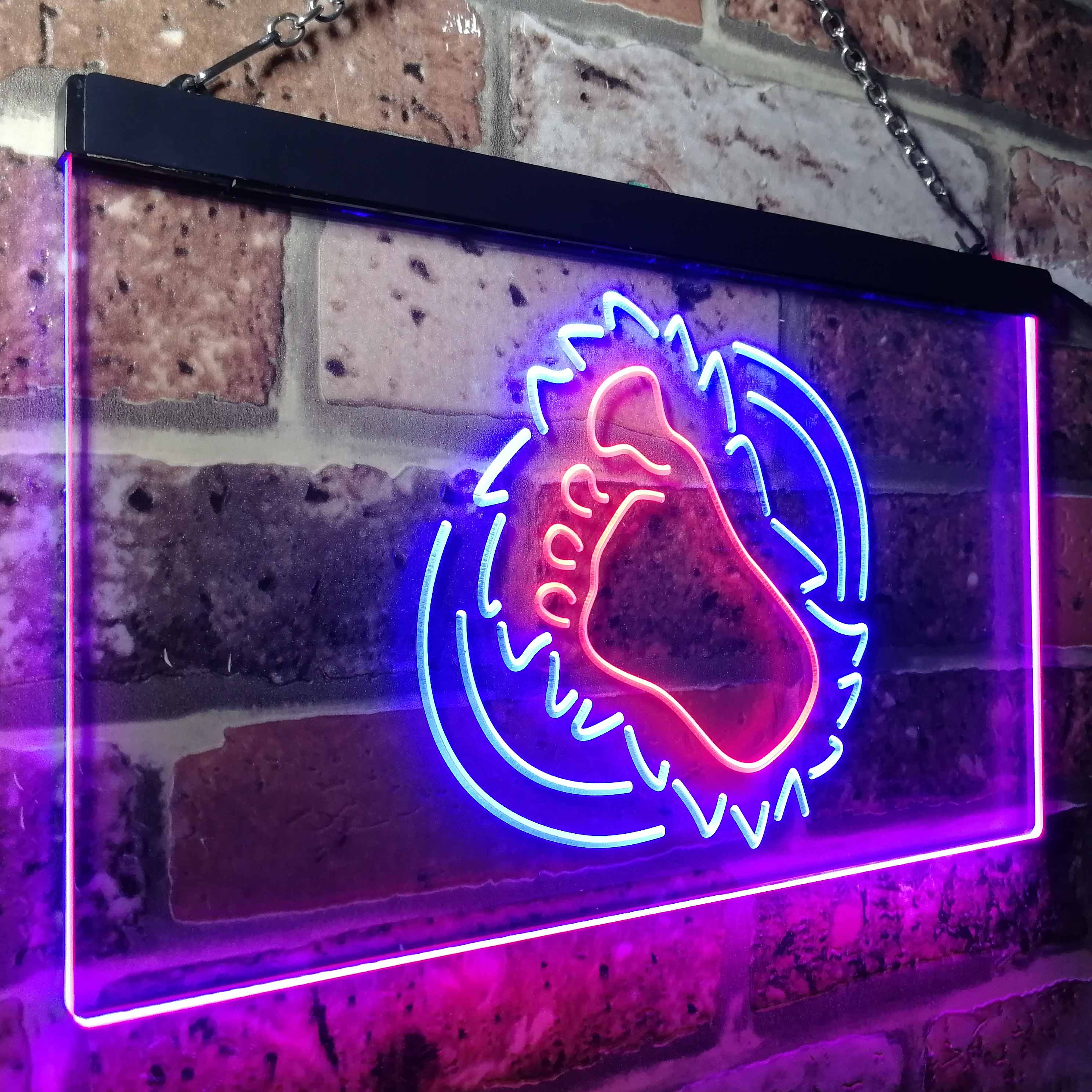 Colorados Ice League Club Avalanches LED Neon Sign