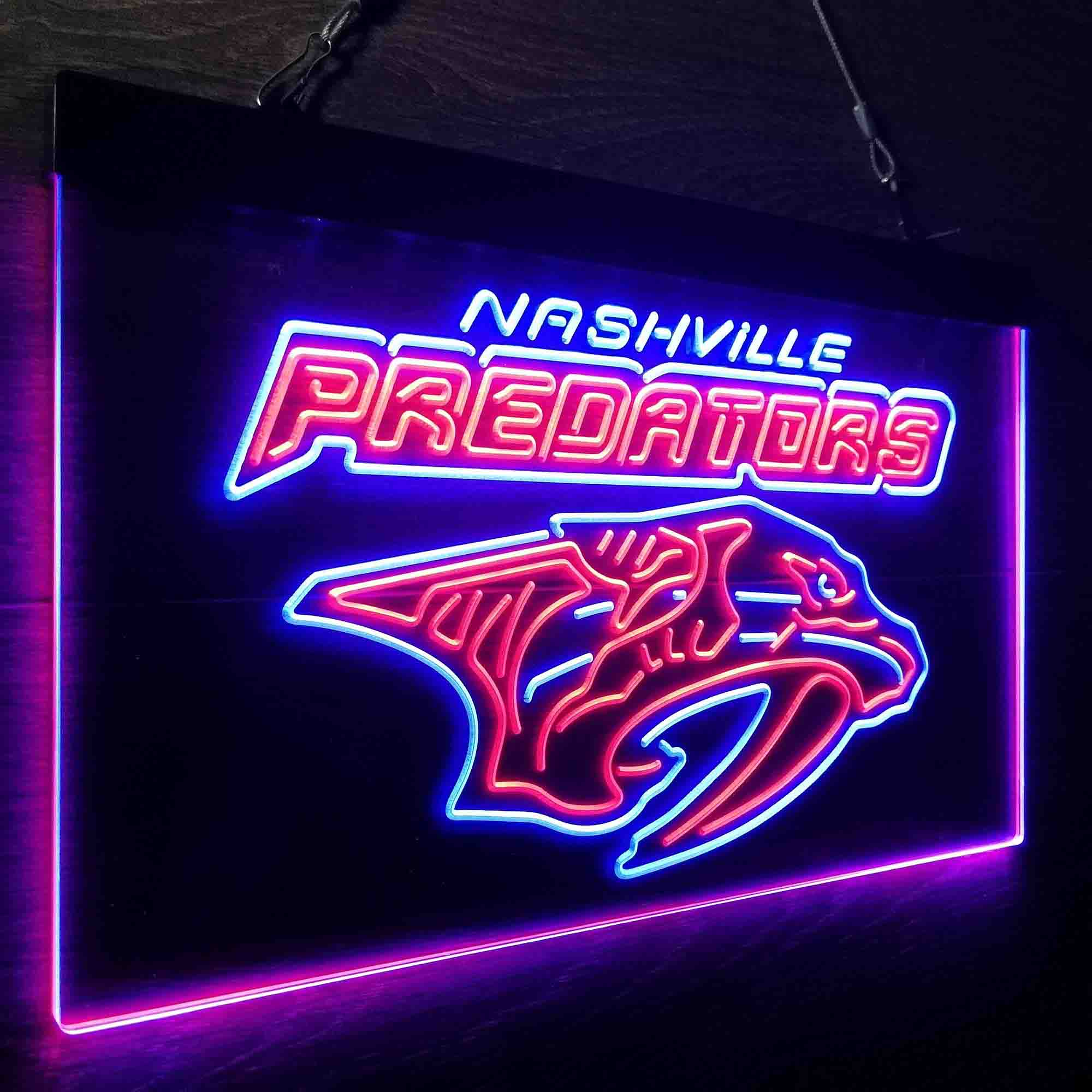 Nashville Sport Team League Club Predators LED Neon Sign