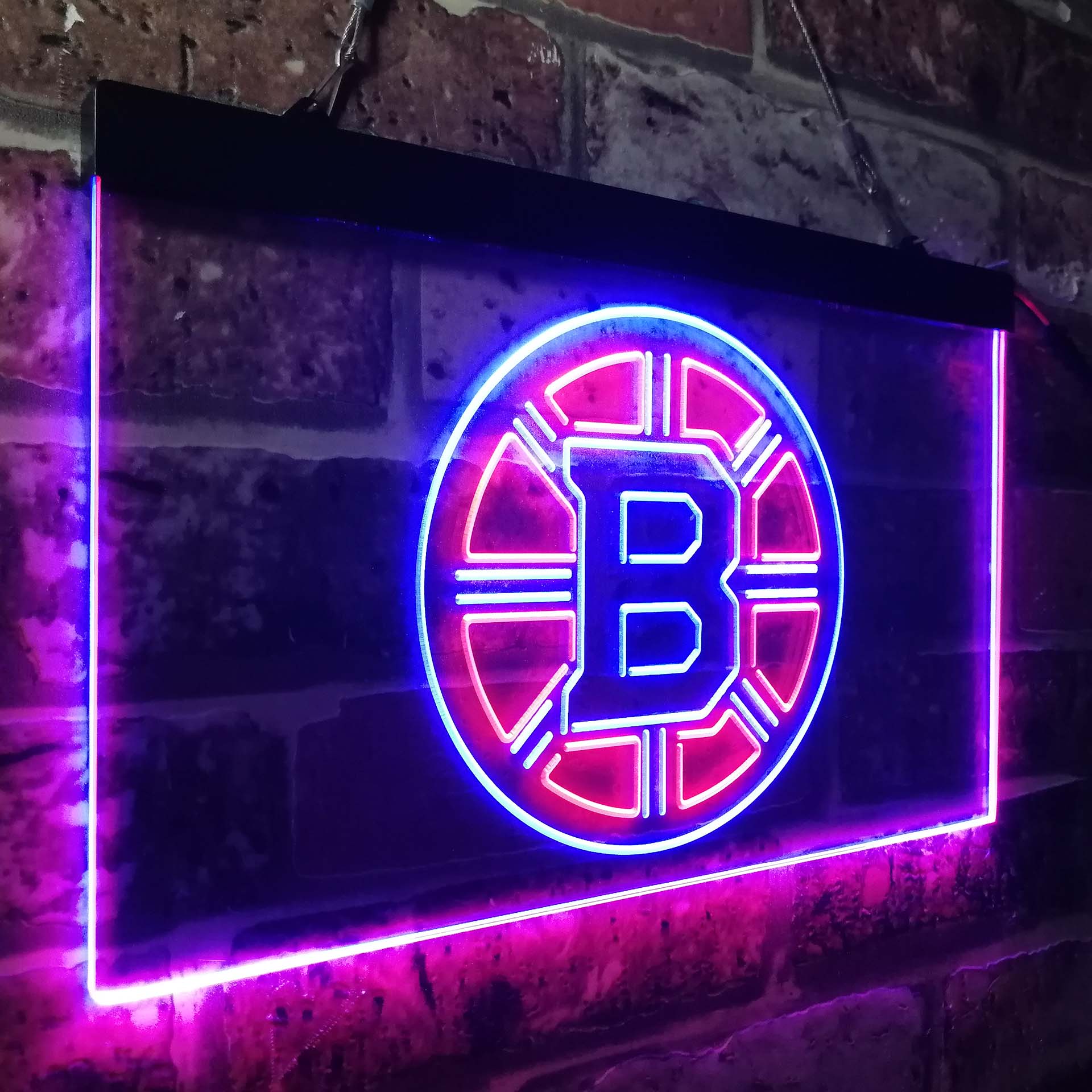 Boston League Club Bruins LED Neon Sign