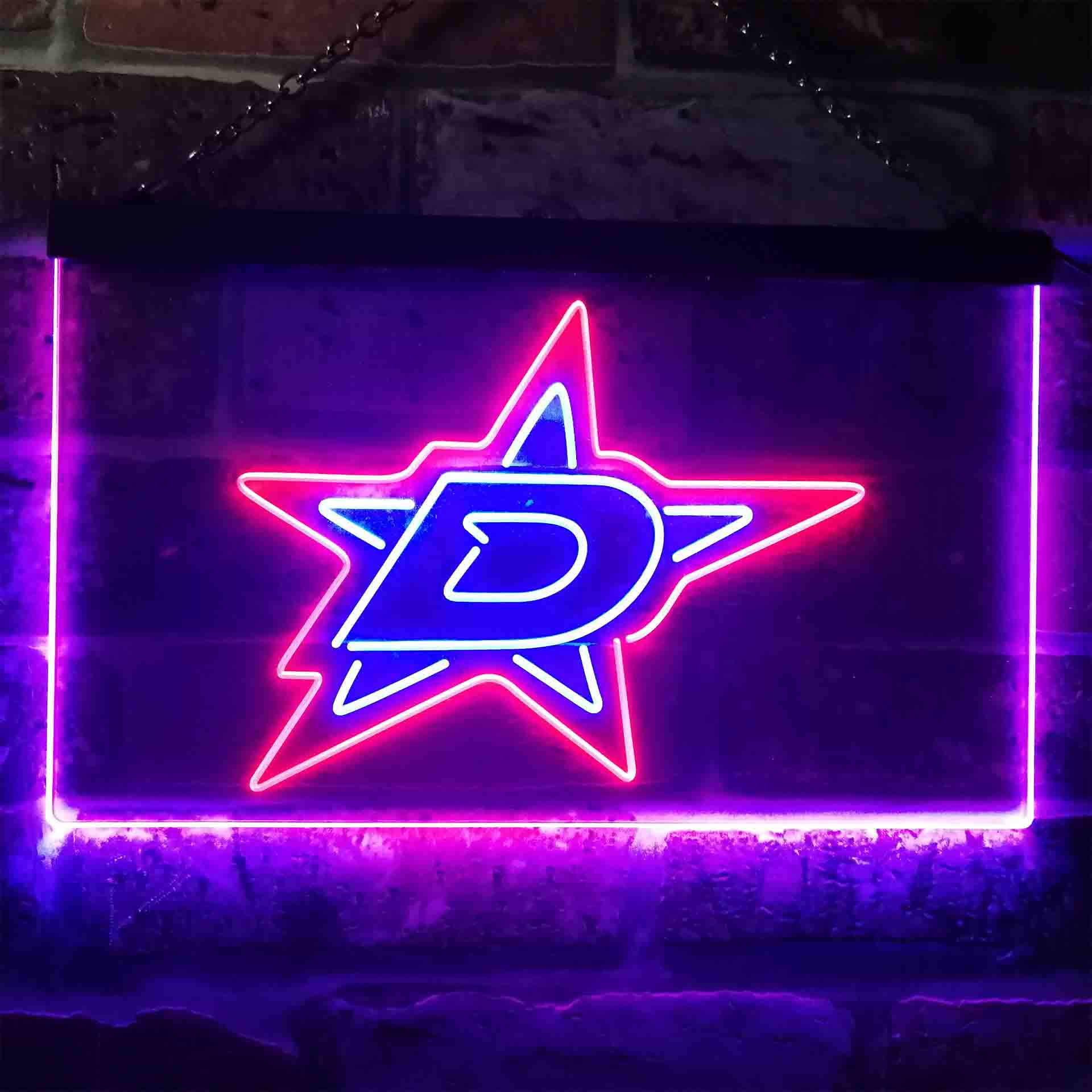 Dallas Stars LED Neon Sign
