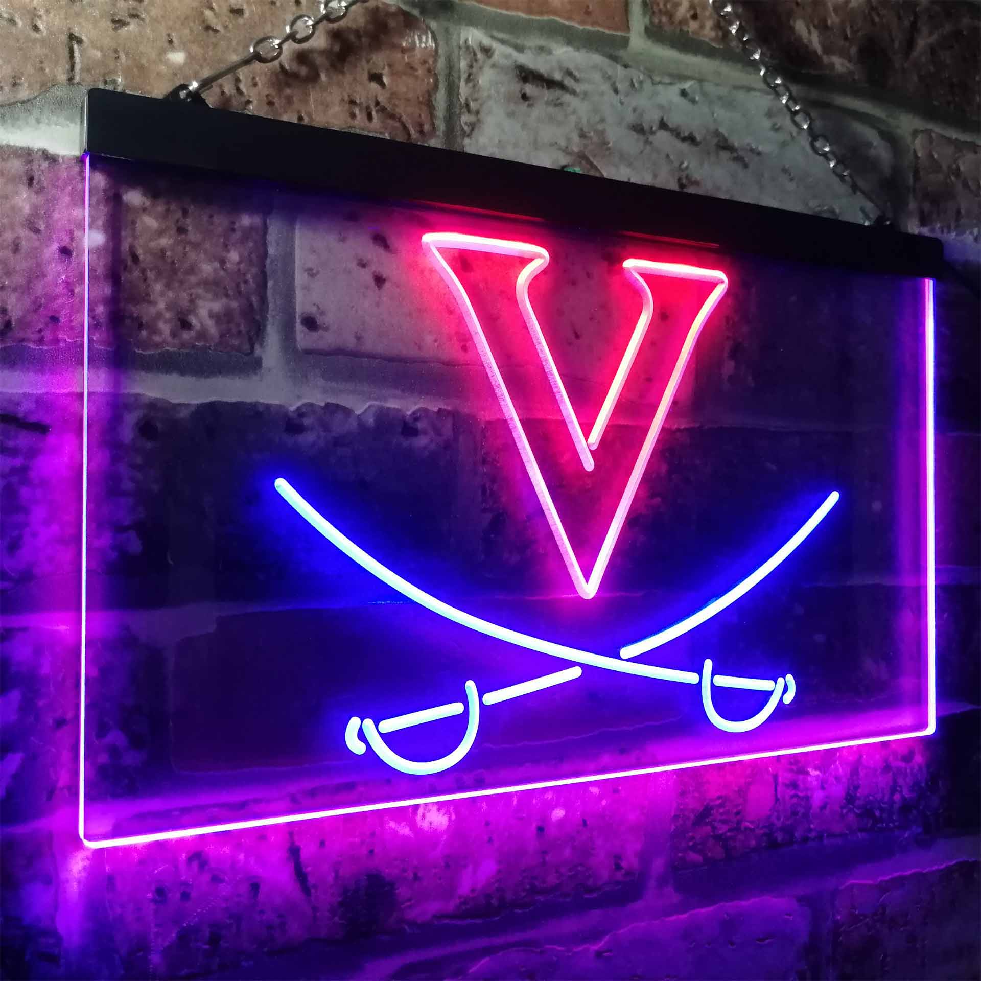 Virginia Basketball LED Neon Sign