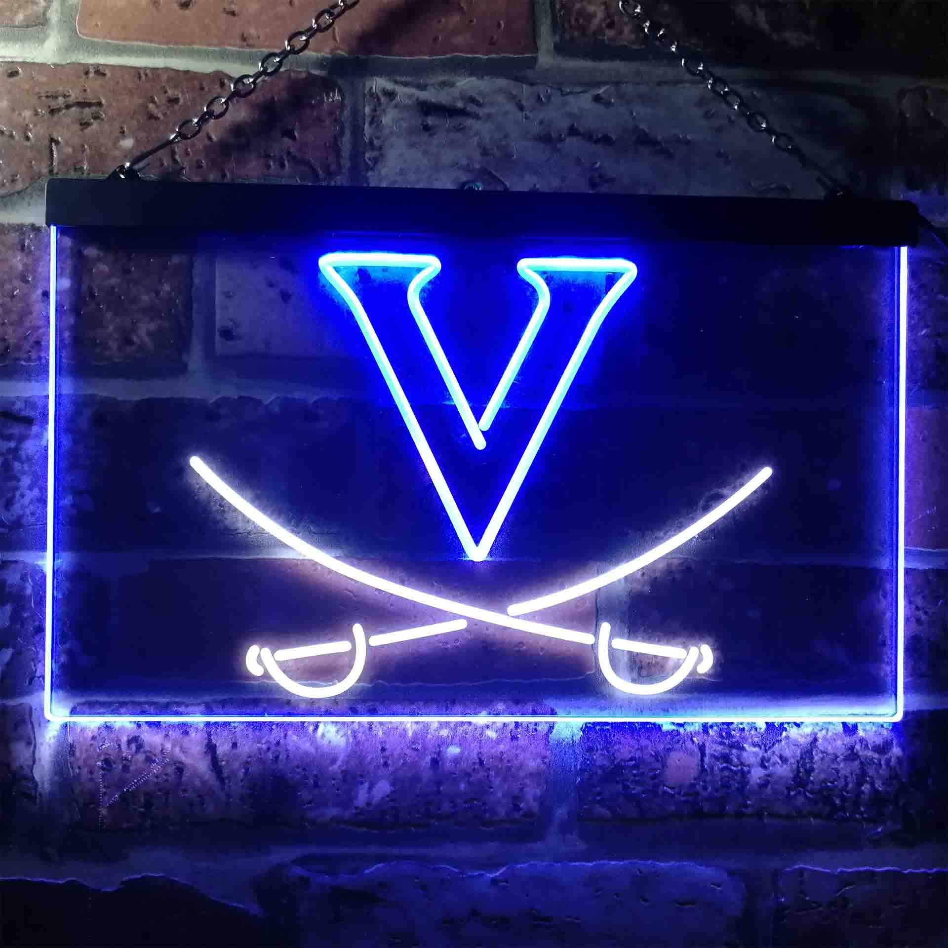 Virginia Basketball LED Neon Sign