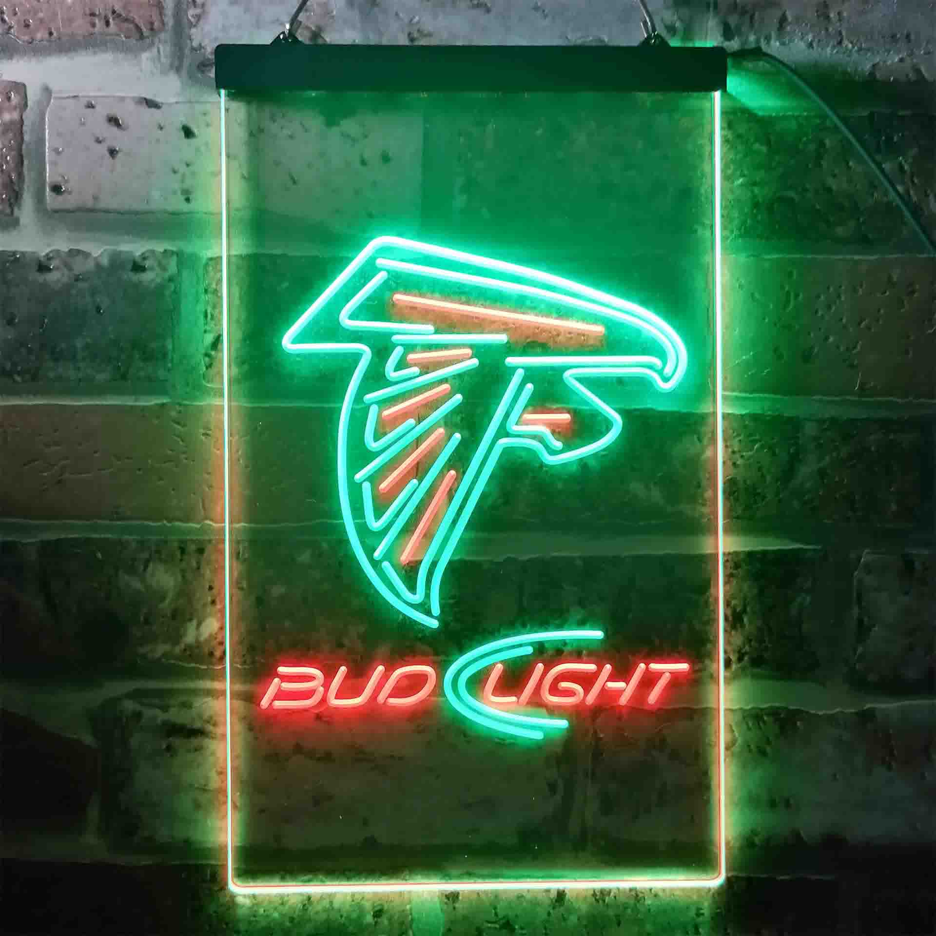 Bud Light Atlanta Falcons LED Neon Sign