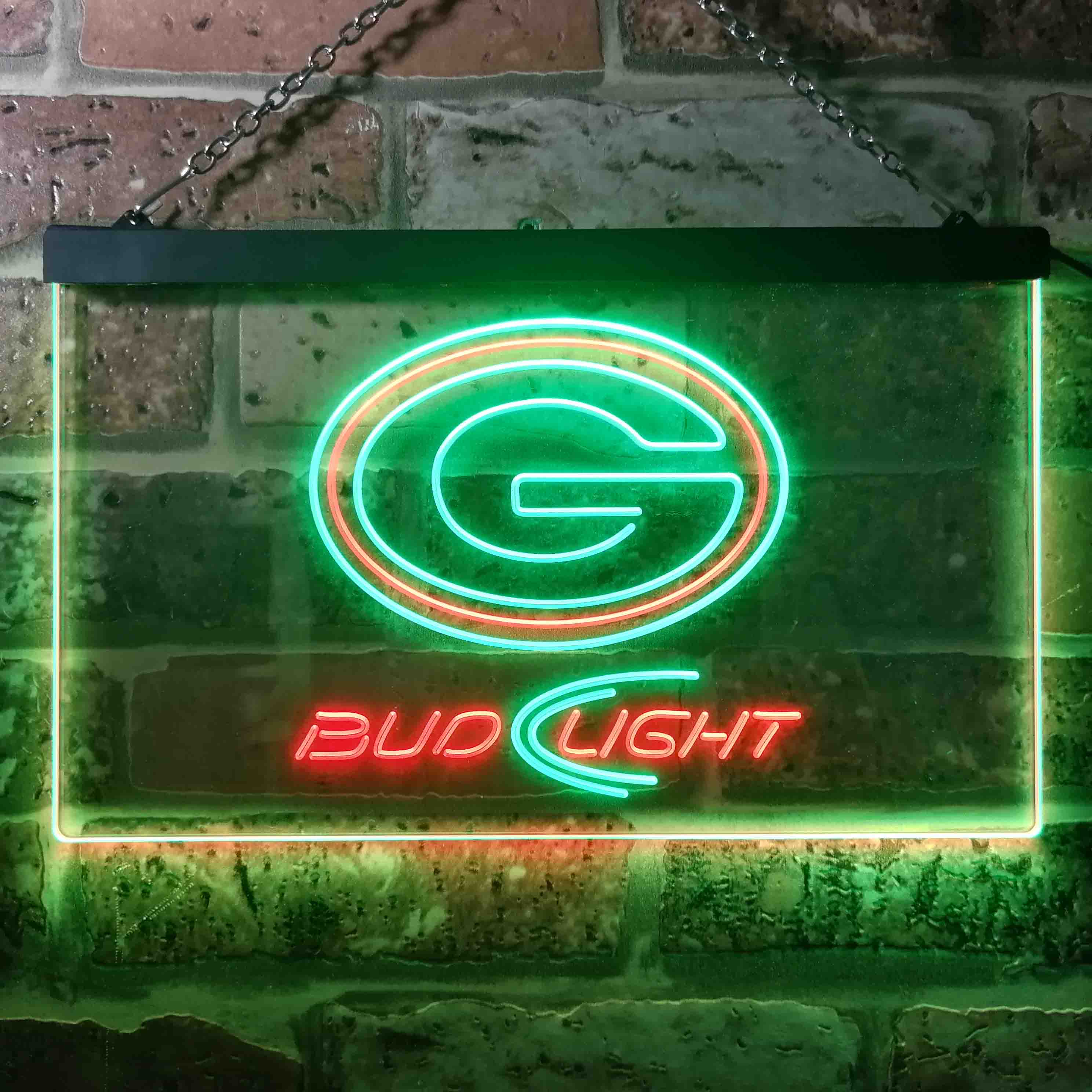 Green Bay Packers Bud Light LED Neon Sign