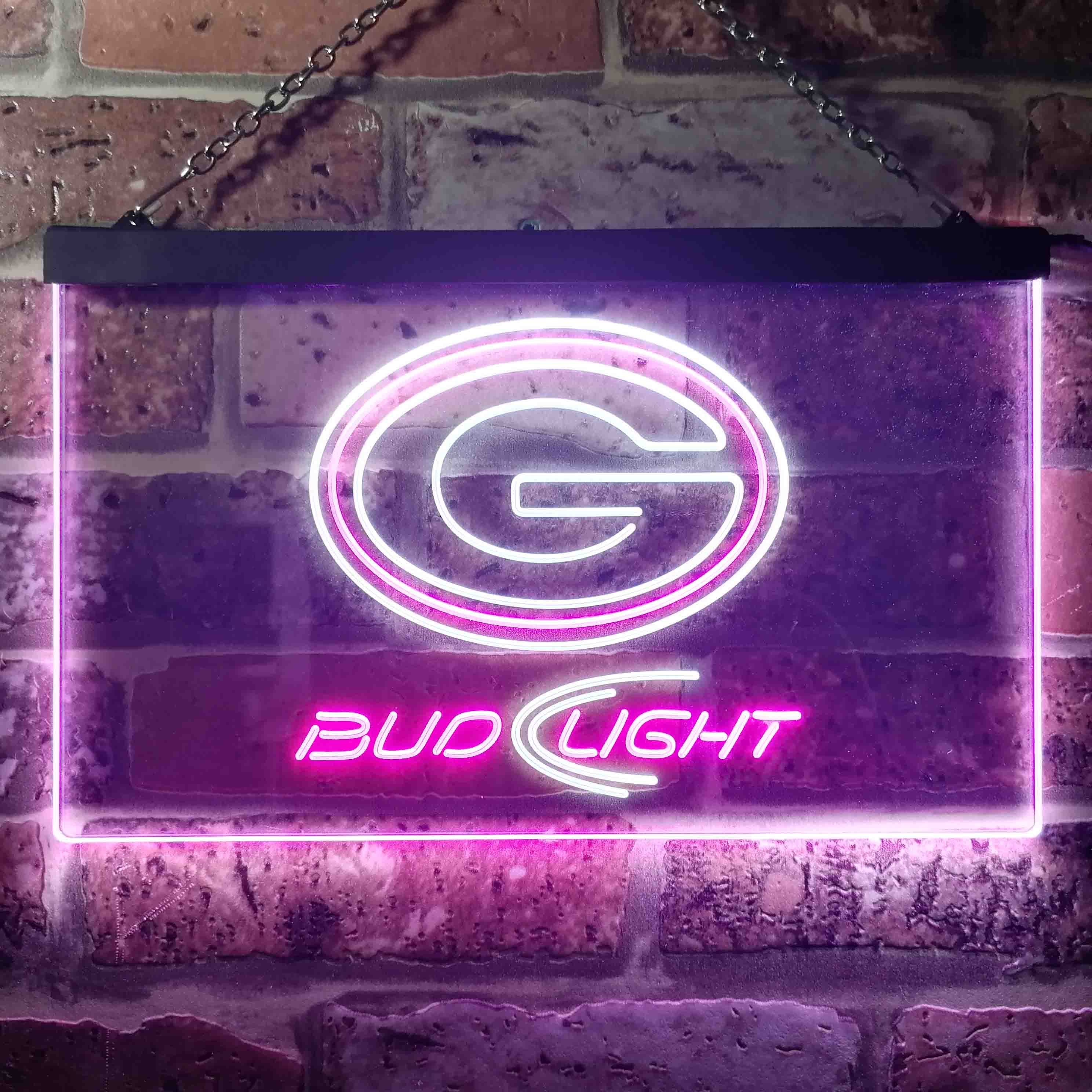 Green Bay Packers Bud Light LED Neon Sign