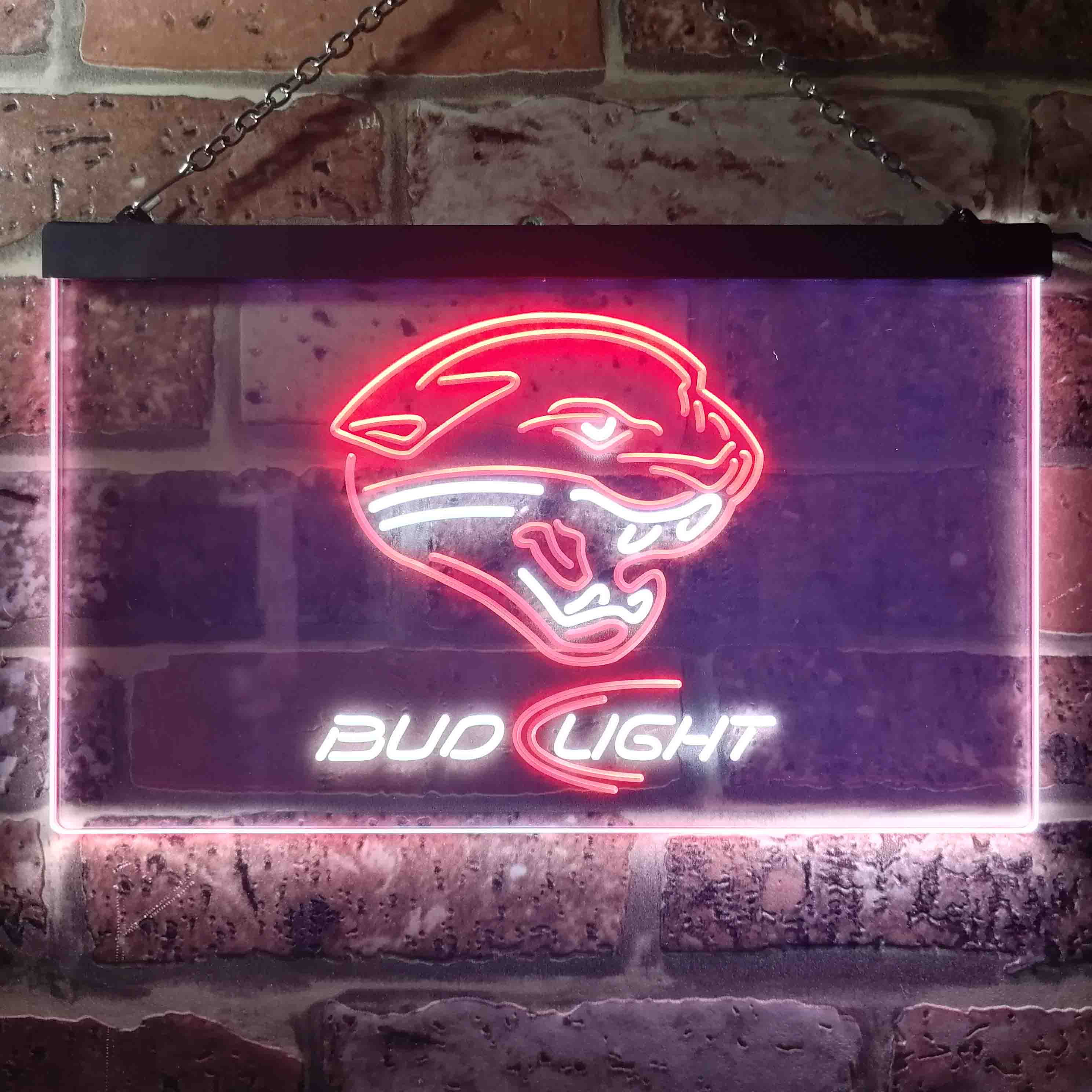 Jacksonville Jaguars Bud Light LED Neon Sign