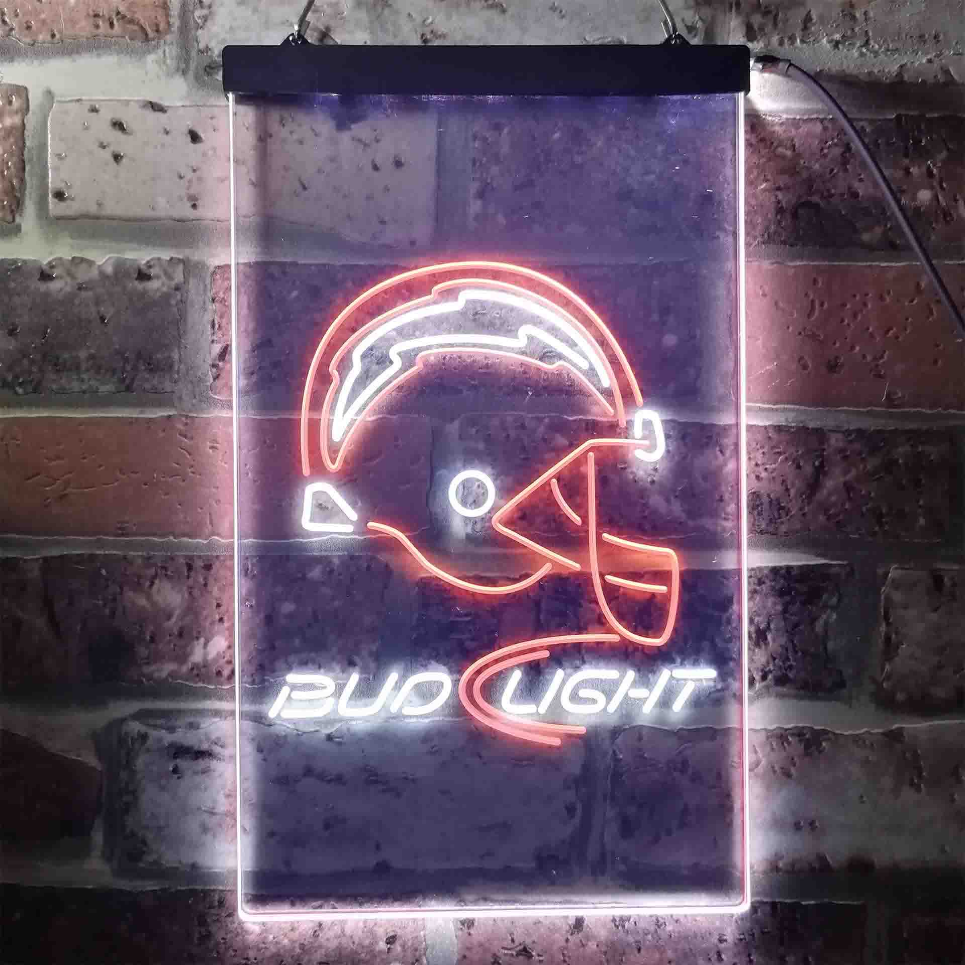San Diego Chargers Bud Light LED Neon Sign