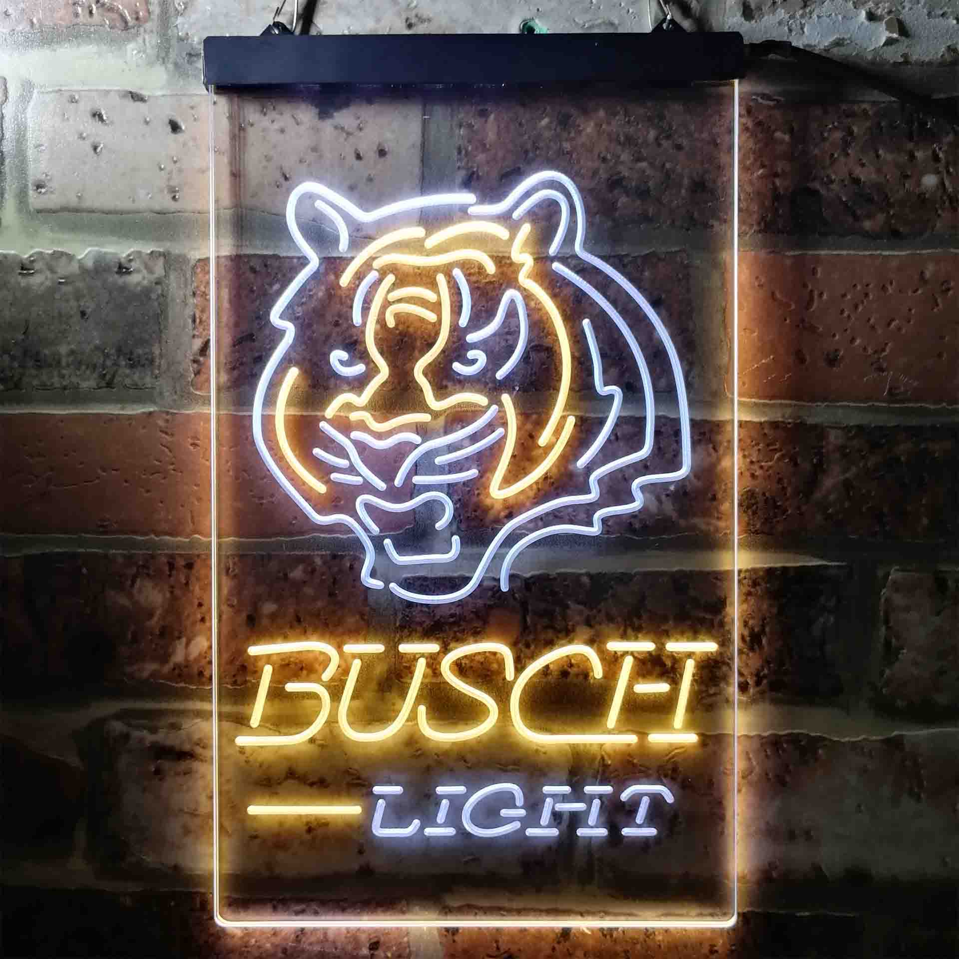 Cincinnatis Benga Busch Light LED Neon Sign