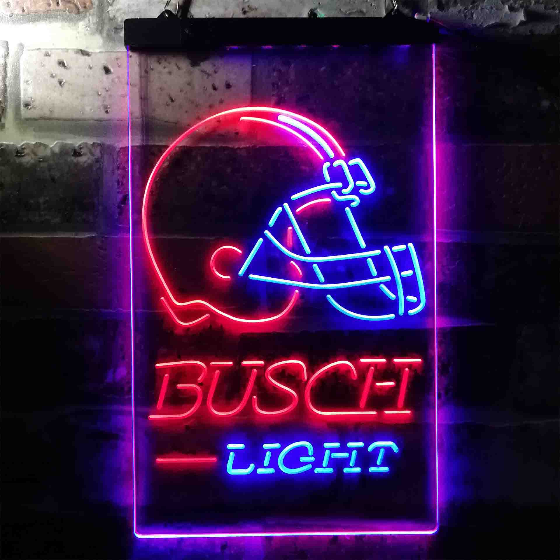 Cleveland Browns Busch Light LED Neon Sign