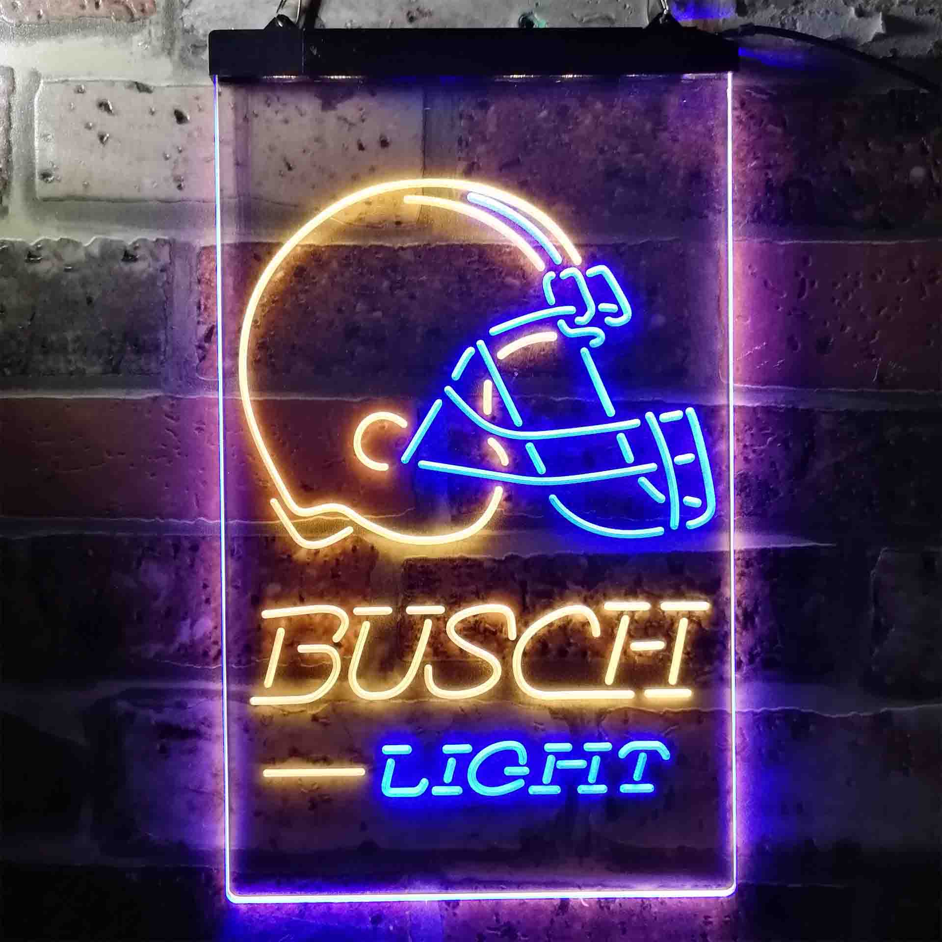 Cleveland Browns Busch Light LED Neon Sign